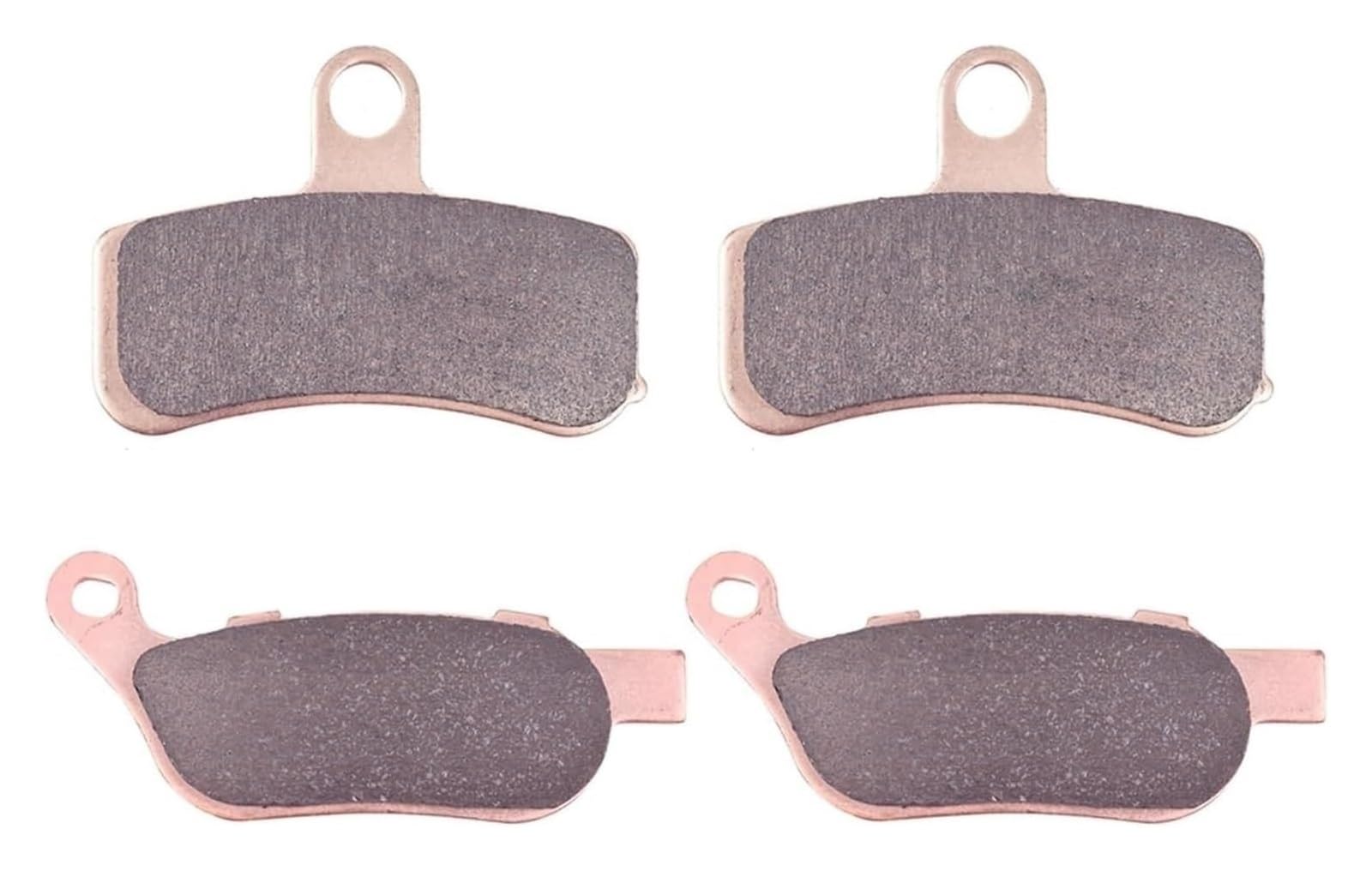 Dirt Bike Bremsbeläge Für FLSTC Für FLSTN Für FLS Für FLS Für FXS Für FXSB Für FXCWC 2008-2014 Vorne Hinten Bremsbeläge Disc Motorrad Teile Bremsbeläge(1set Copper Based) von AMBMREDPEV