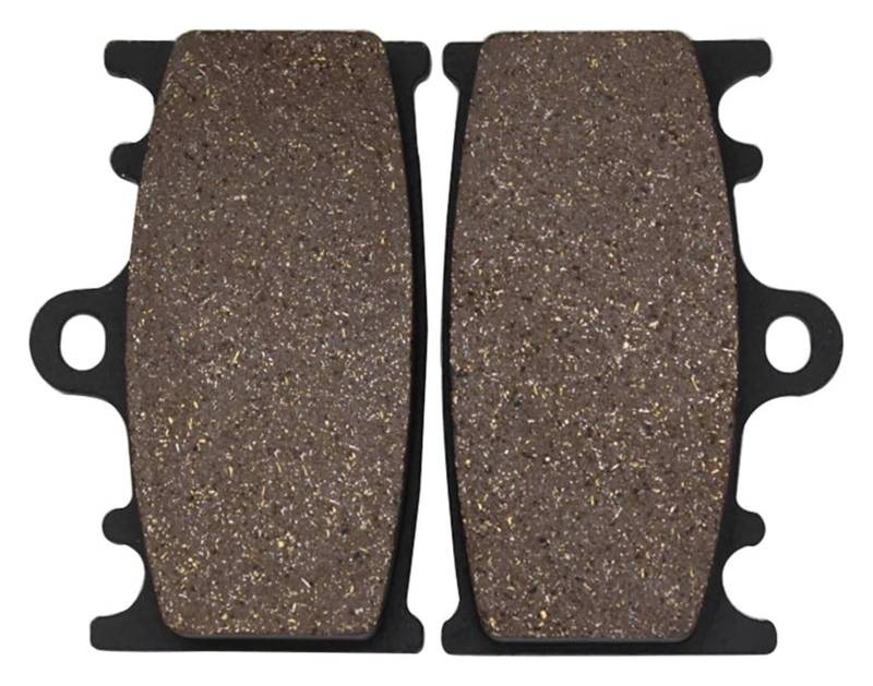 Dirt Bike Bremsbeläge Für Int&ruder VL1500 LC 2002–2004 C 1500 2005–2010 Motorrad-Hinterradbremsbeläge von AMBMREDPEV