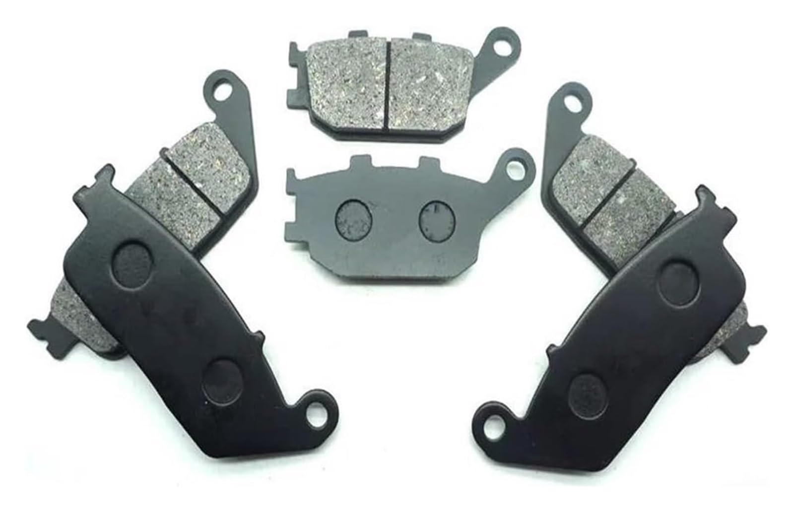 Dirt Bike Bremsbeläge Für KAWA&SAKI EX650 Für Ni&nja 650 2017-2022 EX 650 Motorrad Vorne Hinten Bremsbeläge(Front Rear Pads) von AMBMREDPEV