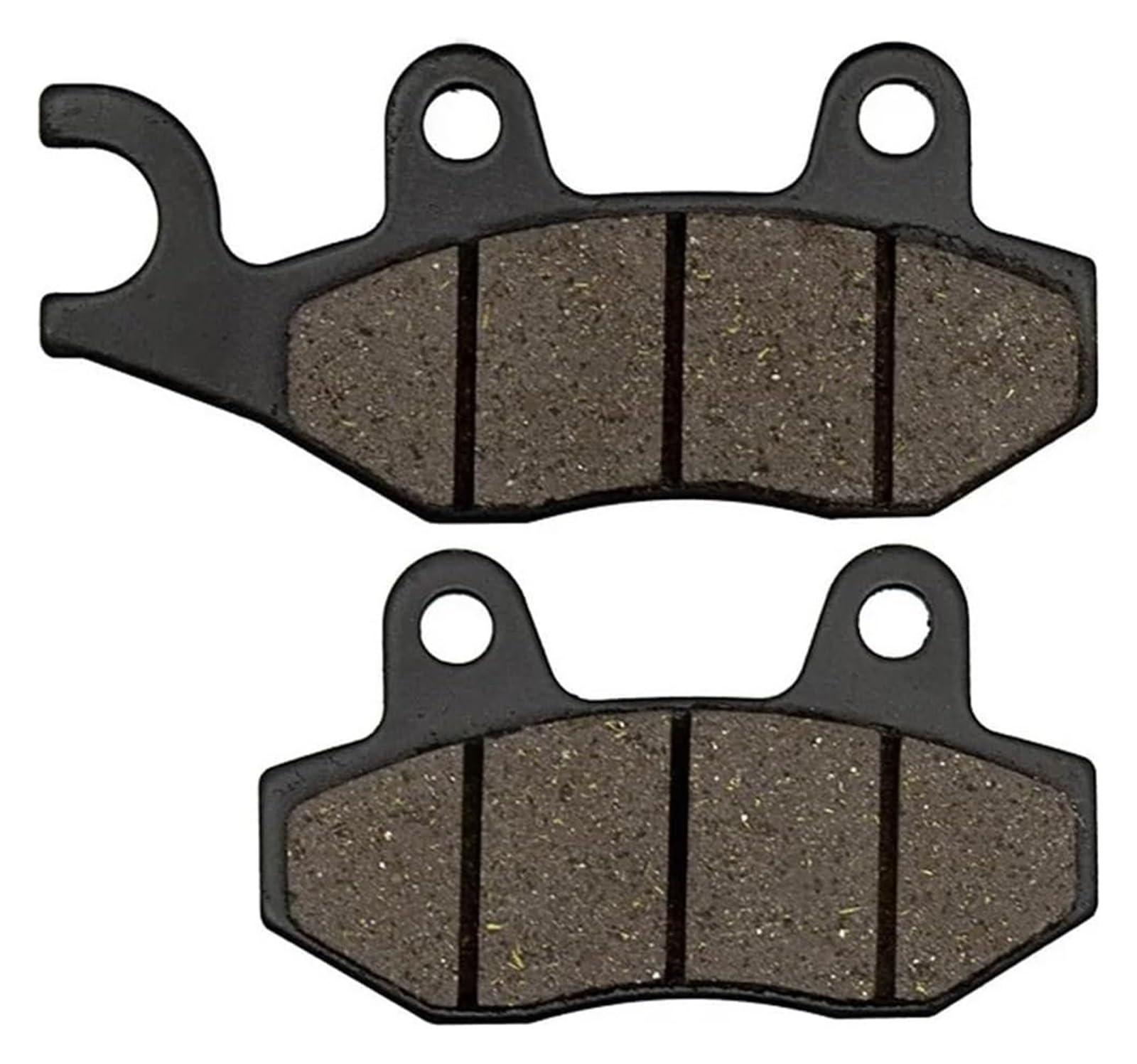 Dirt Bike Bremsbeläge Für KAZU&MA Für Jag&uar 500CC Für ATV Quad Vorne Links Vorne Rechts Und Hinten Motorradteile Bremsbeläge(Left Brake Pads) von AMBMREDPEV