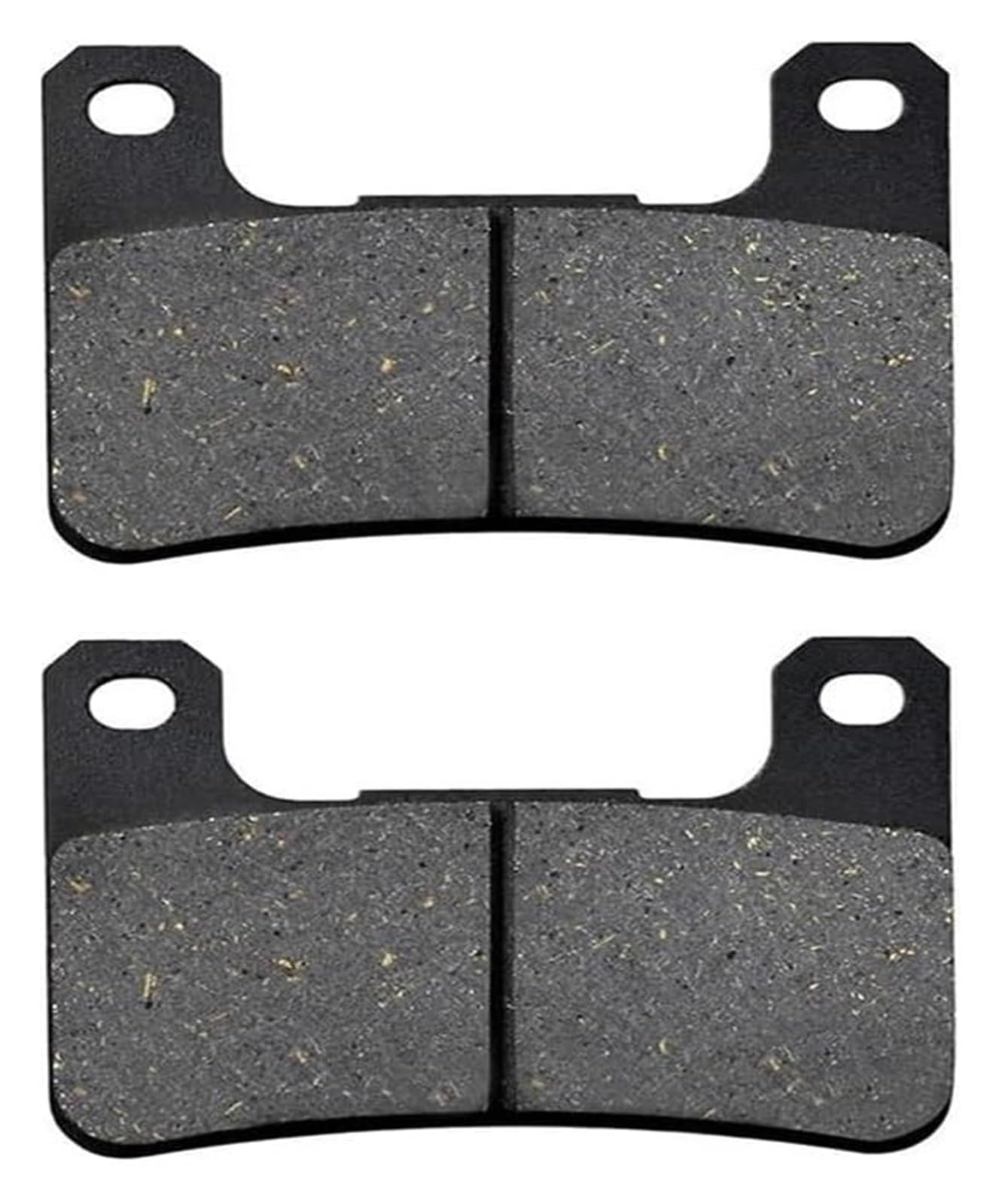 Dirt Bike Bremsbeläge Für SUZ&UKI GSXR1000 2009 2010 2011 2012 2013 2014 Motorrad Bremsbelag Motorrad Vorne Hinten Bremsbeläge Kit(2 Pair Front Pads) von AMBMREDPEV