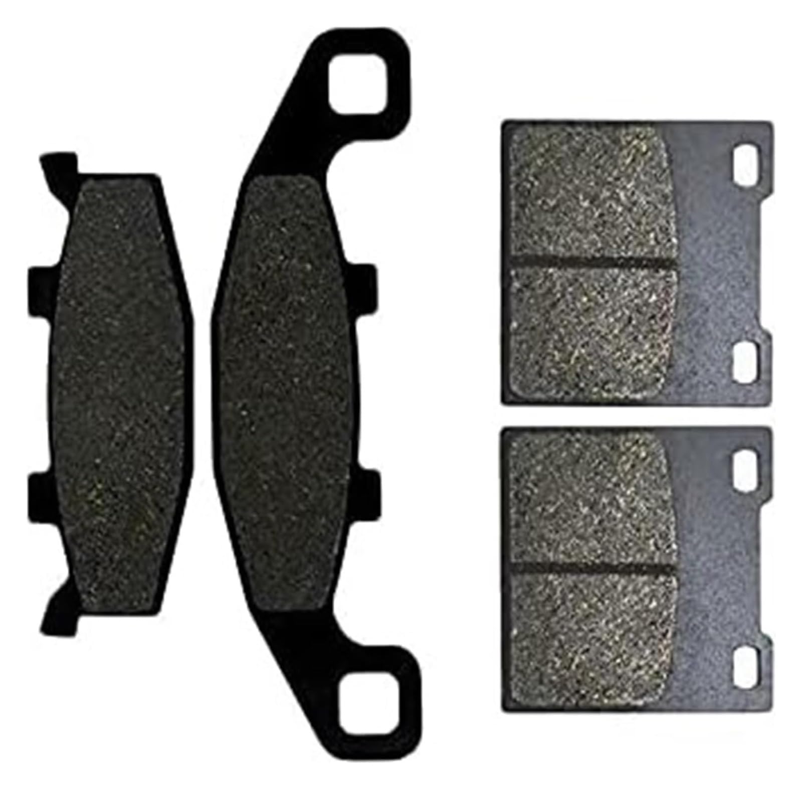 Dirt Bike Bremsbeläge Für Suz&uki GSF250 N GSX250F GSX250 SSM F GSF400 MNP Für Bandit GS500 EK EL EM EN EP ER ES Motorrad Vorne Hinten Bremsbelag(1 Pair Rear Pads) von AMBMREDPEV