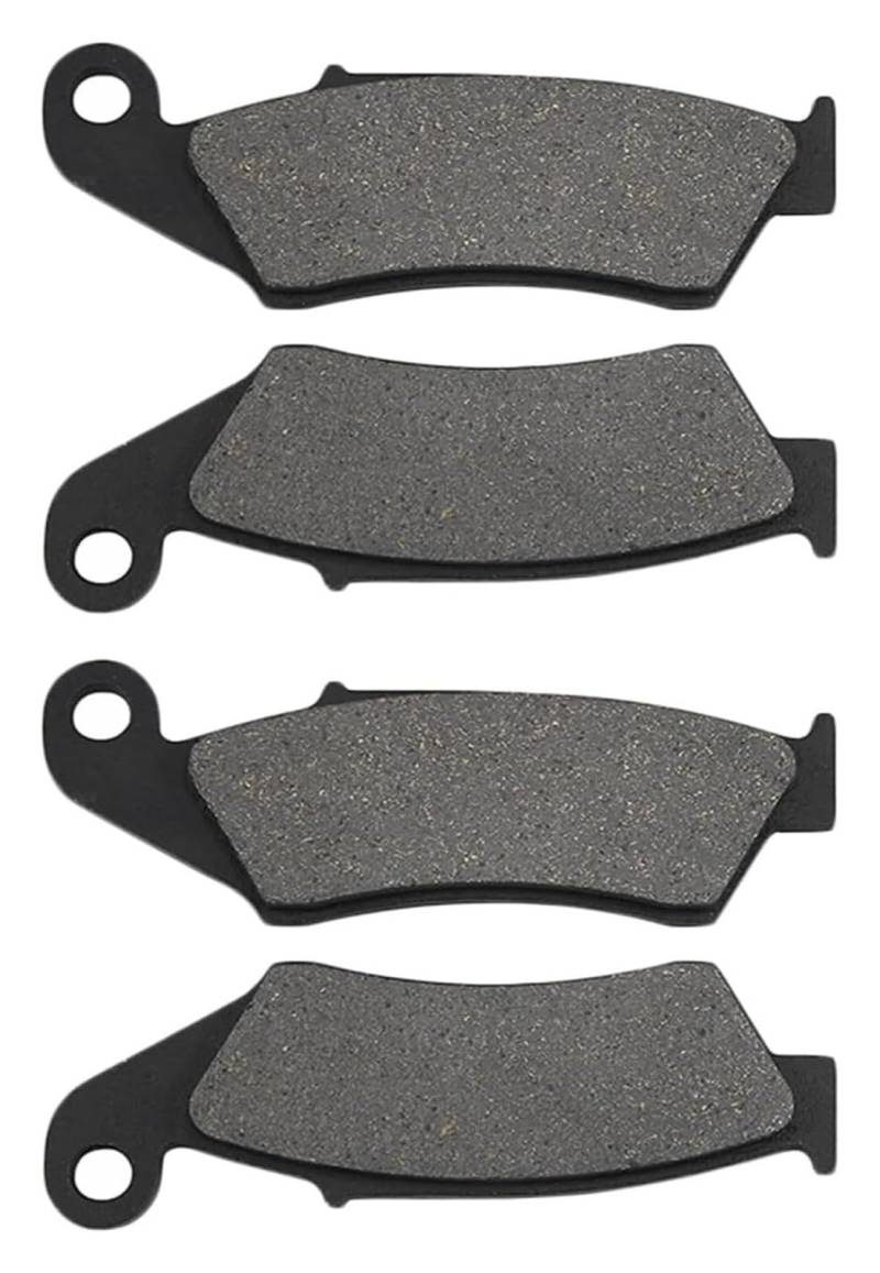 Dirt Bike Bremsbeläge Für T&RANSALP Für XL600 Für XL650V Für XL700V Für XRV750 Für Africa Twin Für XRV 750 Motorrad Vorne Hinten Bremsbeläge(2 Pairs Front Pads) von AMBMREDPEV