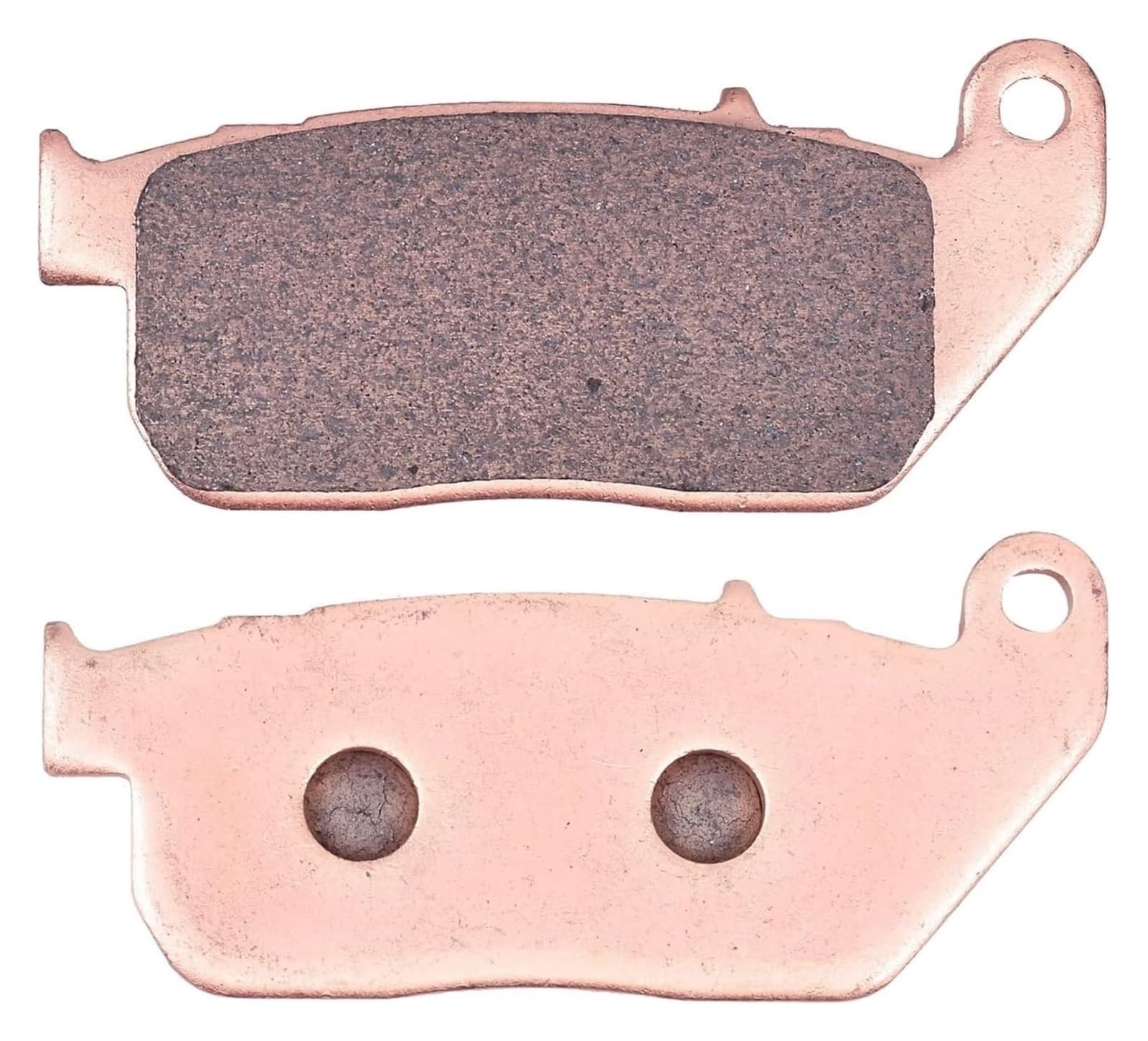 Dirt Bike Bremsbeläge Für XL50 Für XL883 Für XL1200 2004-2013 Vorne Und Hinten Bremsbeläge Set Motorrad Vorne Und Hinten Bremsbeläge Teile Bremsbeläge(Front Copper) von AMBMREDPEV