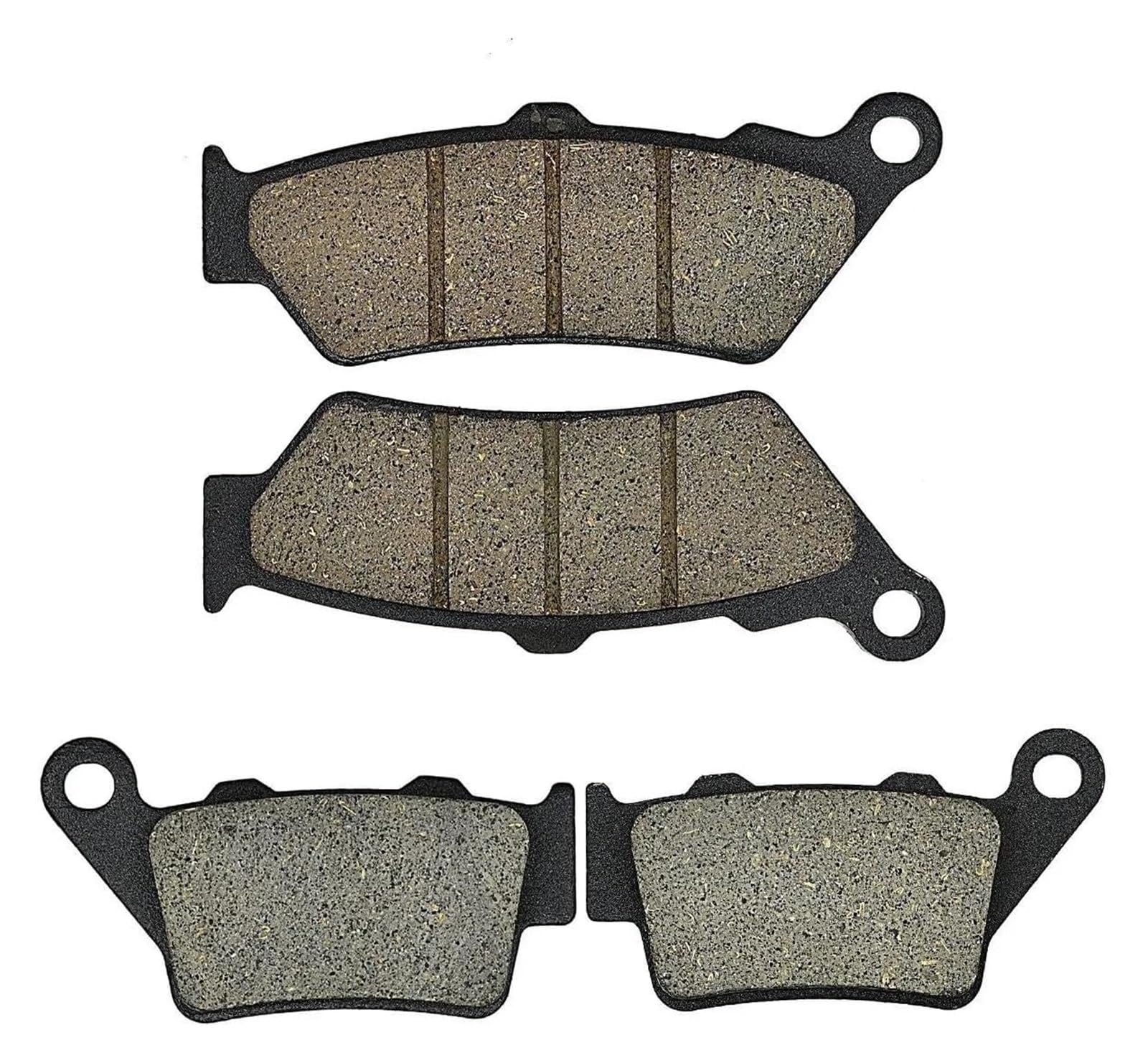 Dirt Bike Bremsbeläge Für Xchallenge G650GS Für C1 125 200 F650CS Für Scarver F650GS Für Dakar F 650 GS F650ST Für Xcountry G 650 Motorrad Bremsbeläge(Front and Rear) von AMBMREDPEV