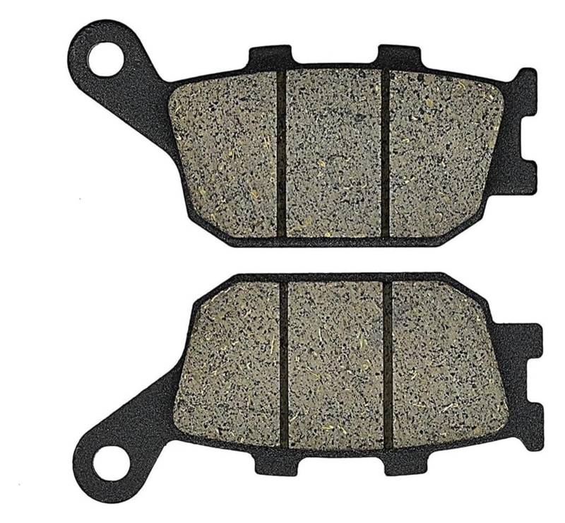 Dirt Bike Bremsbeläge Für Y&amaha FZ 6 FZ6 Für Fazer Verkleidung 2 Kolbensattel 2004-2007 XJ6 XJ 6 S Für Diversion 2013 Motorradbremsbeläge(1 Pair Rear) von AMBMREDPEV