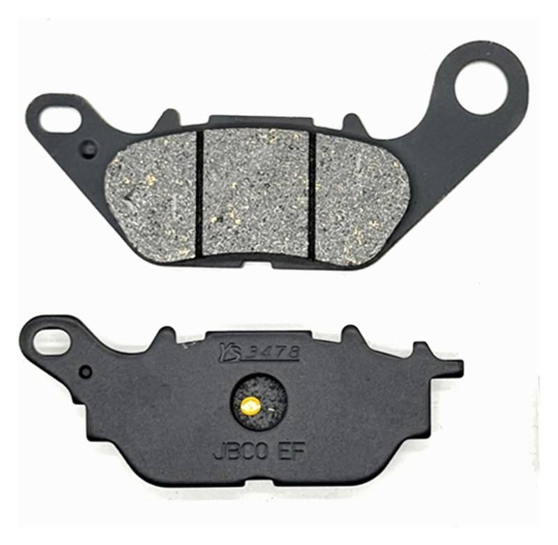 Dirt Bike Bremsbeläge Für Yam&aha YZF-R15 YZFR15 Für ANGOLA 2PB1 2019 C SOUTH 2PB1 2019-2020 Motorrad Vorne Hinten Bremsbeläge(Front Brake Pads) von AMBMREDPEV