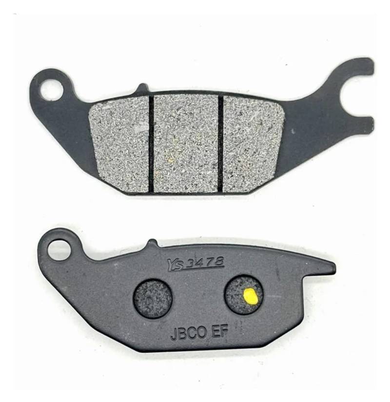 Dirt Bike Bremsbeläge Für Yam&aha YZF-R15 YZFR15 Für ANGOLA 2PB1 2019 C SOUTH 2PB1 2019-2020 Motorrad Vorne Hinten Bremsbeläge(Rear Brake Pads) von AMBMREDPEV