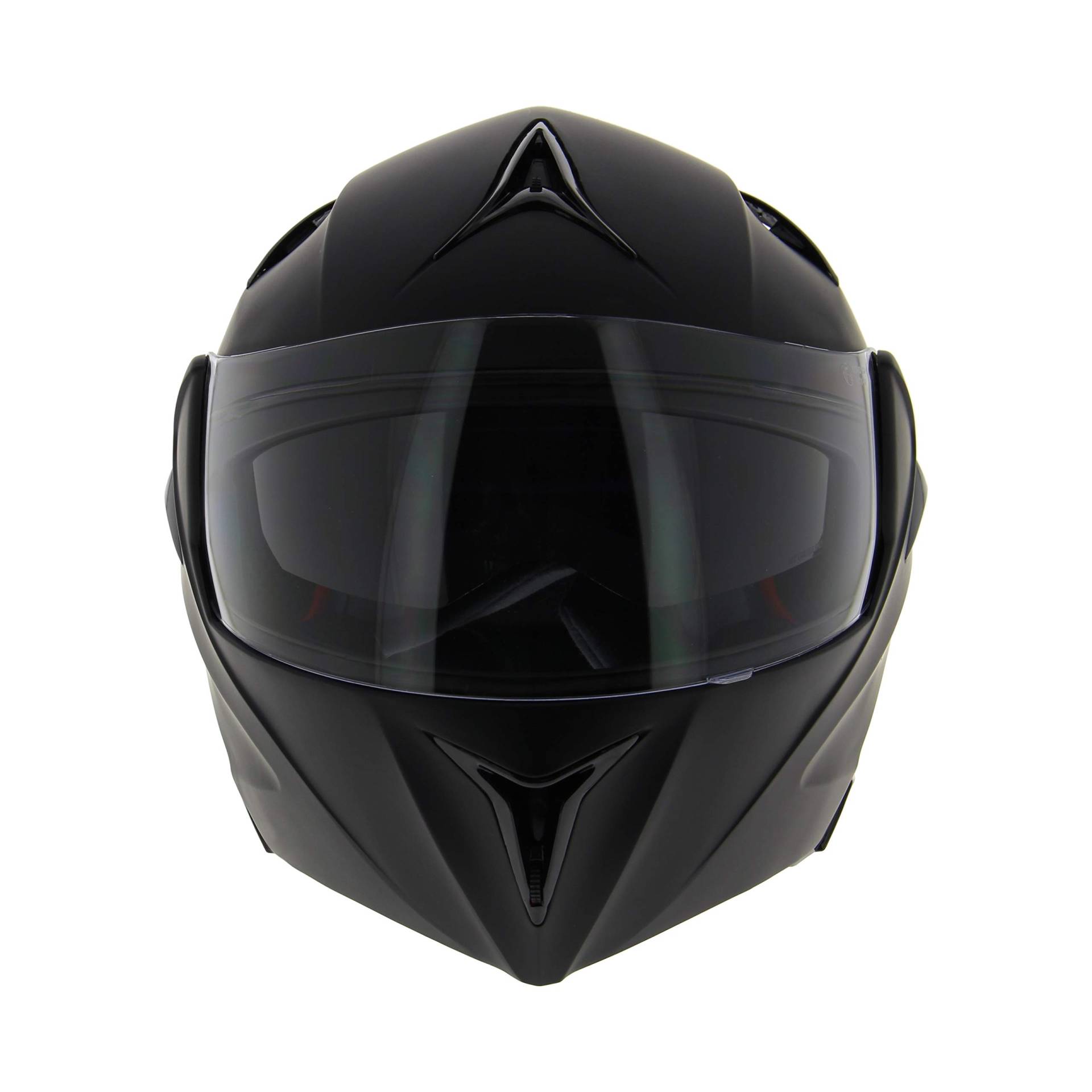 AMBIKE Modularer, matt-schwarzer Helm, Größe XL von AMCAR