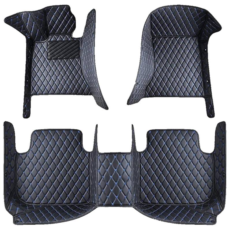 Leder Auto Fußmatten für Mercedes Benz AMG GLA GLB 180 200 220 250 GLA GLB 43 45, Allwetter-Schutz wasserdichte rutschfeste Fussmatte-Floor mats, All-Inclusive-Stil Automatte vorn und hinten Zubehör von AMHIL