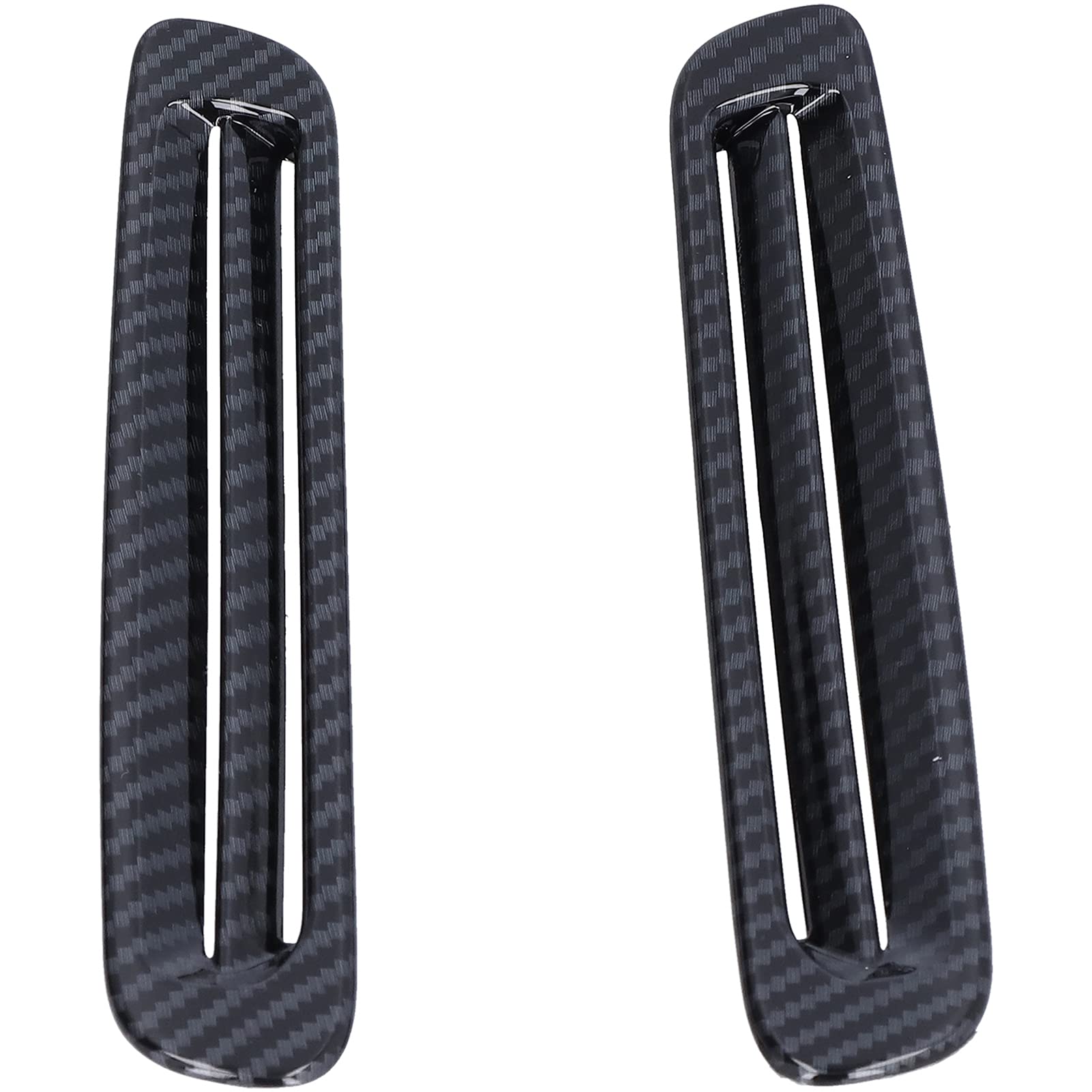 Air Vent Trim, Front Upper Air Vent Trim Carbon Fiber Style Decor Ersatz für Mazda CX-30 2020 2021 von AMONIDA