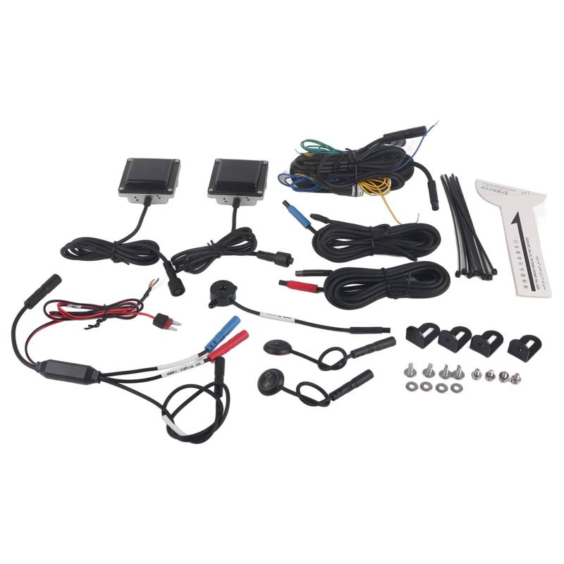 Auto-Toter-Bereich-Erkennungssystem, 12-V-Universal-Toter-Winkel-Erkennungs-Überwachungssystem-Kit BSD-Sensor von AMONIDA