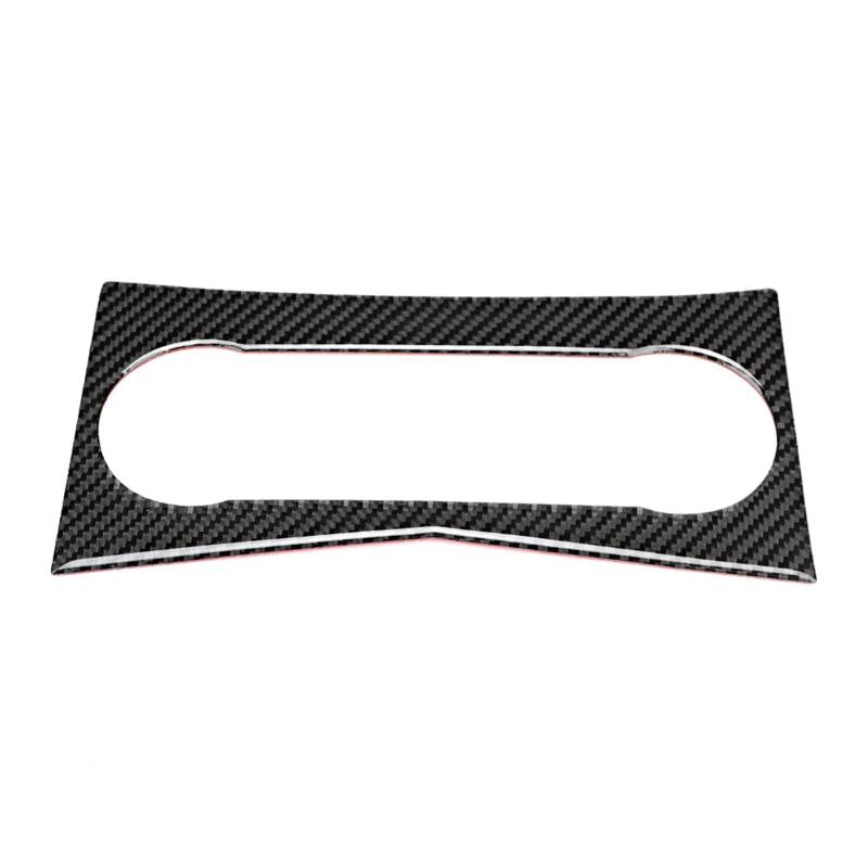 Car Carbon Air Condition Panel Cover Trim Fit für Mercedes-Benz W204 C-Klasse 2007-2012 von AMONIDA