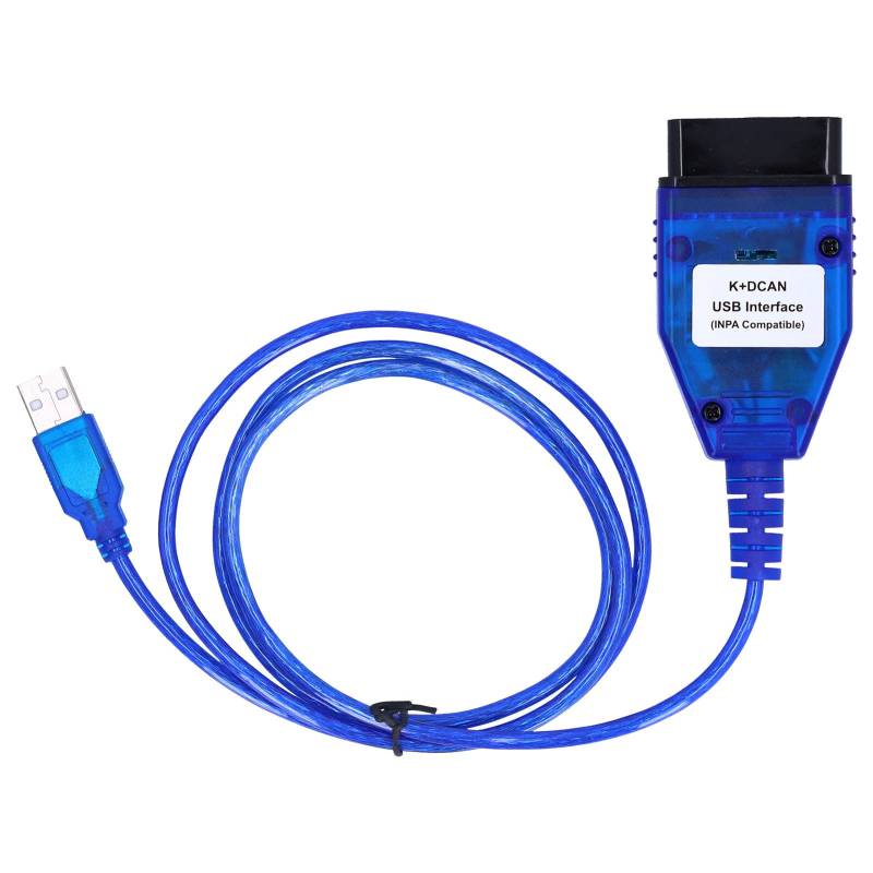 Diagnoseadapter, OBD-Kabel Blau Leichtes ABS mit hoher Leistung für Wartungsarbeiter für Autos von AMONIDA