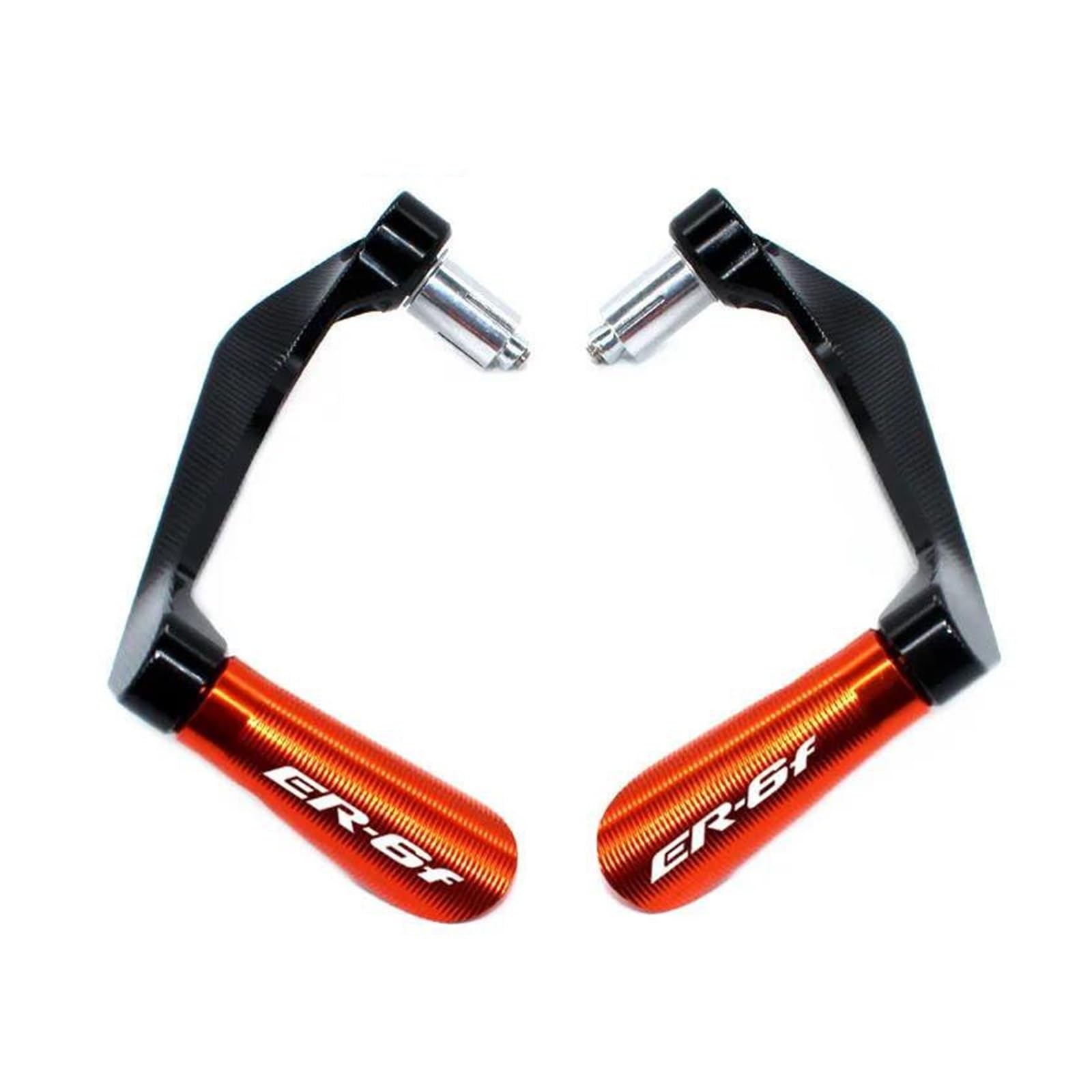 AMYALIN Handschutz Handguards Für NINJA650 Für NINJA400 Für NINJA300 ER6F Motorrad-Lenkergriffschutz, Bremskupplungshebelschutz(Orange) von AMYALIN