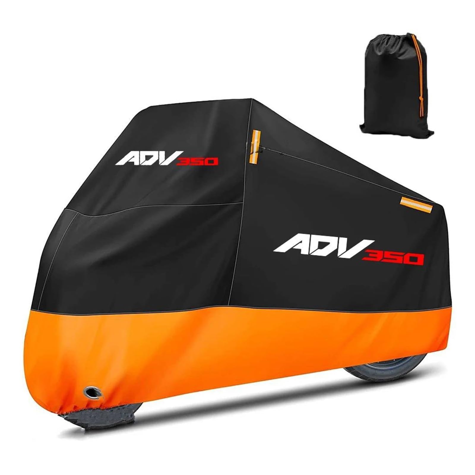 Motorradschutz für Parken Für HON&DA ADV350 ADV 350 2021 2022 Motorradabdeckungen Wasserdicht Staubdicht Regen- Und Schneeabweisend Den Außenbereich(L for 180cm) von AMYALIN