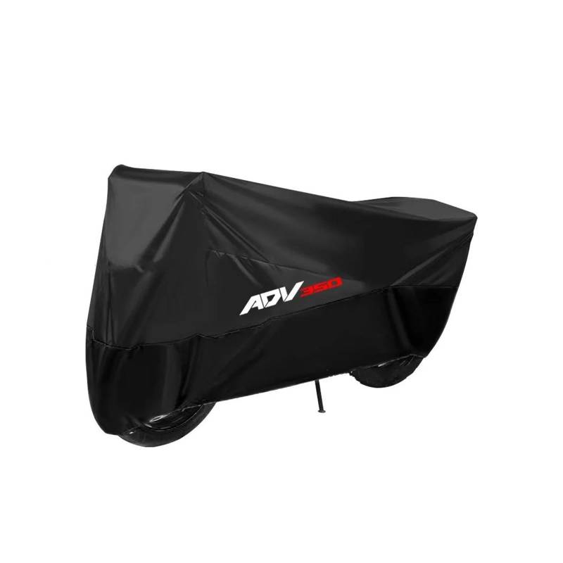 Motorradschutz für Parken Für HON&DA ADV350 ADV 350 Motorrad-Schutzhüllen Für Den Außenbereich Regendicht Und Staubdicht(Schwarz,XXXXL for 250cm) von AMYALIN