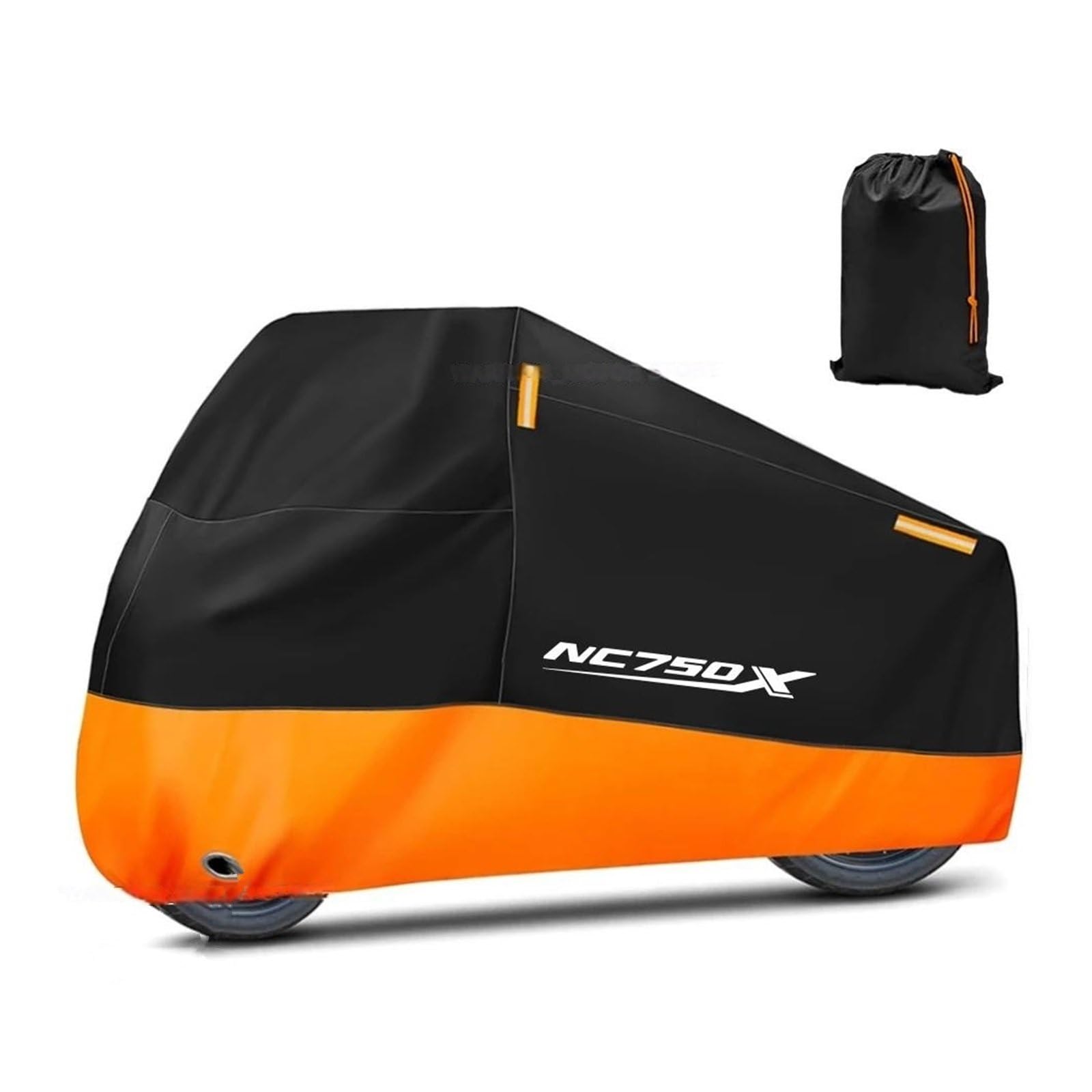 Motorradschutz für Parken Für HON&DA NC750X NC 750 X 2014-2020 Motorrad Abdeckungen Wasserdicht Staub Regen Schnee Outdoor Schutz Abdeckung(2XL for 210-220cm) von AMYALIN