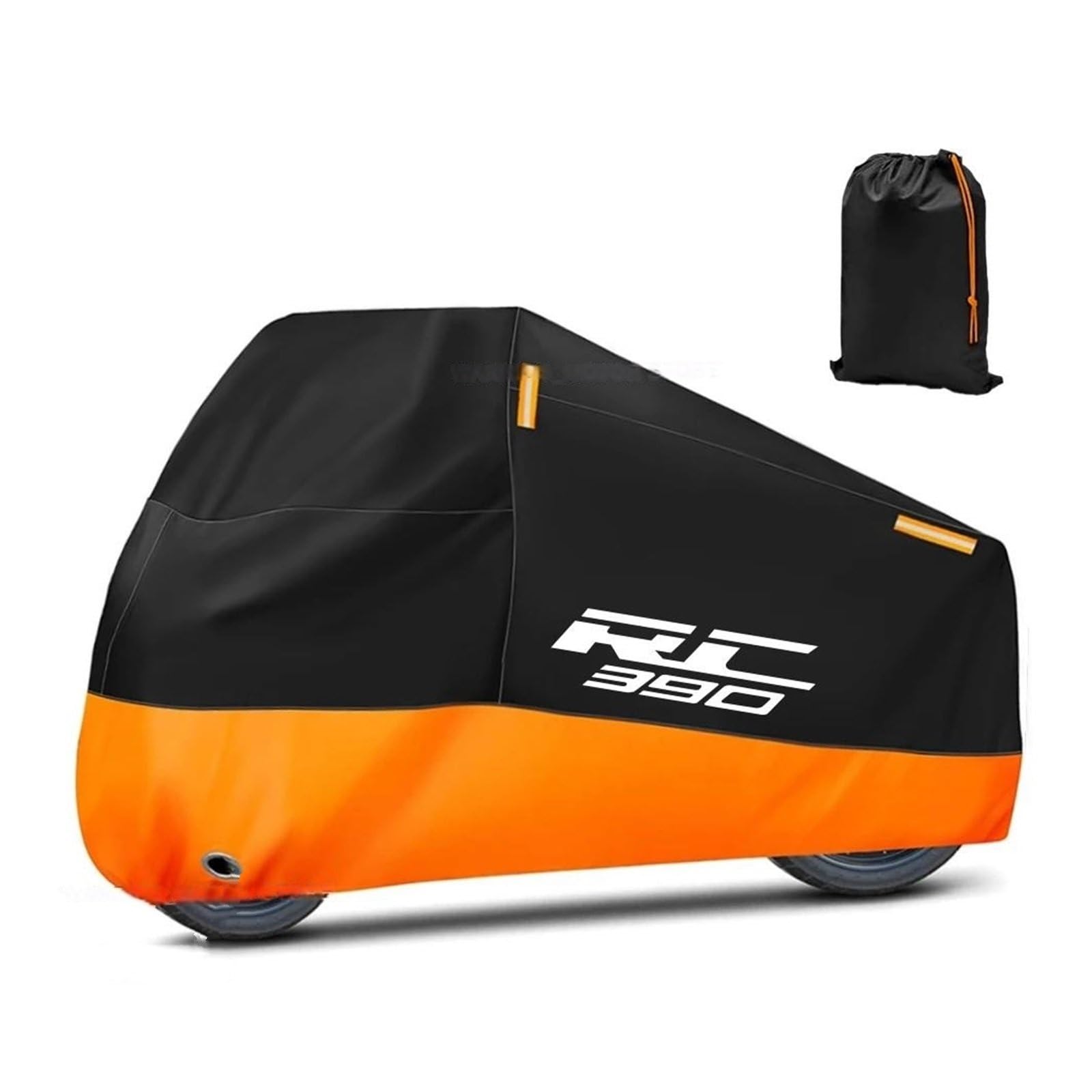 Motorradschutz für Parken Für RC390 RC 390 2014-2020 Motorradabdeckungen Wasserdicht Staubdicht Regen- Und Schneefest Den Außenbereich Geeignet(L for 180-200cm) von AMYALIN