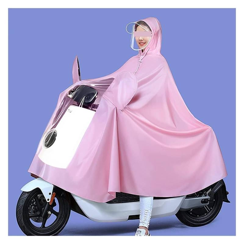 AMZBNEIDI Elektrofahrrad Regenmantel Wasserdichter Regenponcho, elektrischer Fahrrad-Regenmantel, wasserdichter Fahrrad-Regenmantel, winddichter Unisex-Regenumhang, for Fahrrad, E-Bike, Motorrad(3XL) von AMZBNEIDI