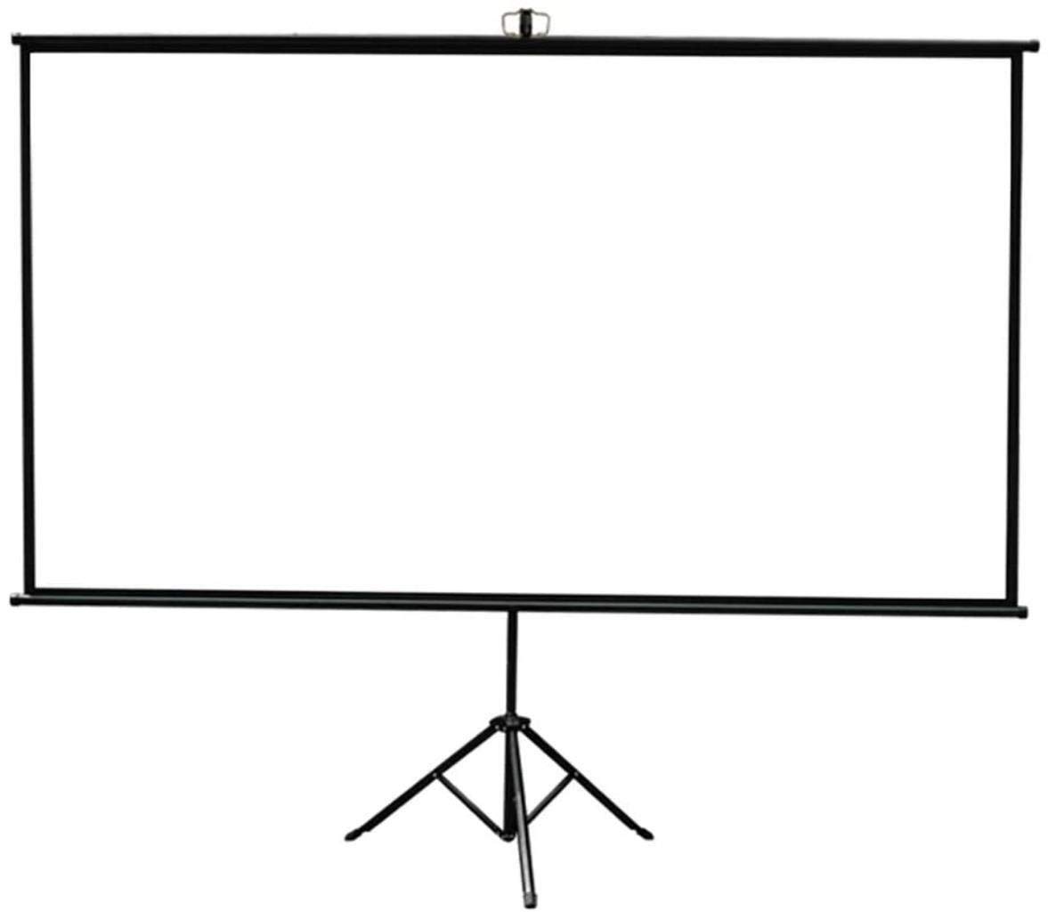 tragbare Projektorleinwand,. 60/72/84/100 Zoll raumhoher HD-Mobilbildschirm for den Innen- und Außenbereich ohne Perforation(100inch) von AMZBNEIDI