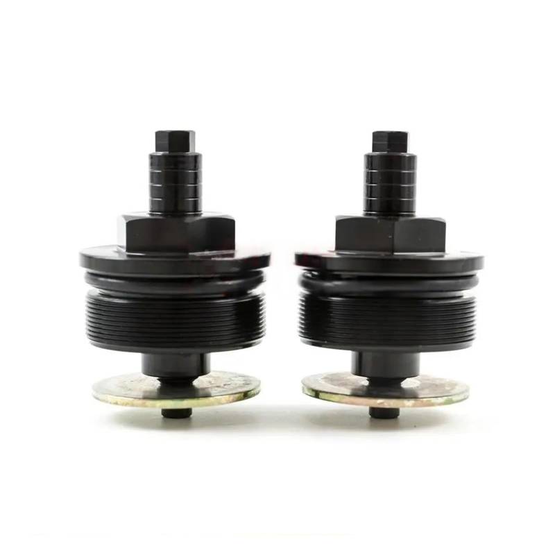 AMZCO Gabelvorspannungseinsteller Für Suzuki GSX1100 1991–1994 Motorrad-Gewindevorspannung Verstellbare Gabelkappenschrauben(Schwarz) von AMZCO