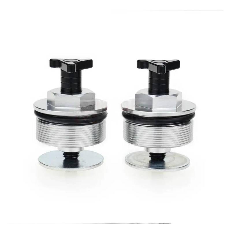 Gabelvorspannungseinsteller Für YA&MAHA XJR1300 1999-2006 Motorrad Stoßdämpfer Vorne Schraube Gabel Abdeckung Vorspannung Einstellbare Gabel Bolzen(C) von AMZCO