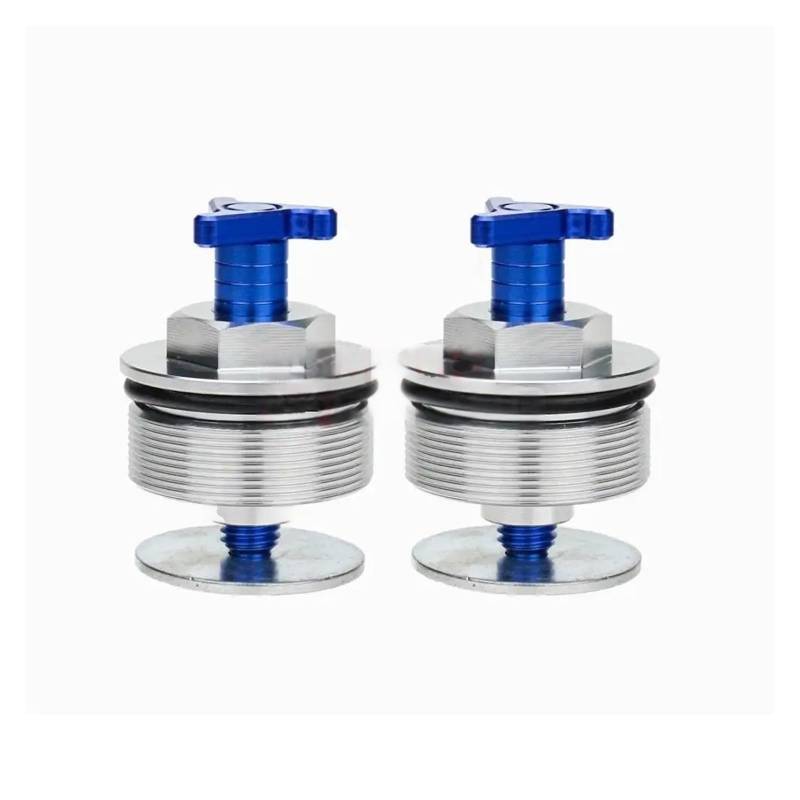 Gabelvorspannungseinsteller Für YA&MAHA XT660R 2004-2011 Motorrad Stoßdämpfer Schraubdeckel Vorspannungseinsteller Gabelschrauben(C) von AMZCO