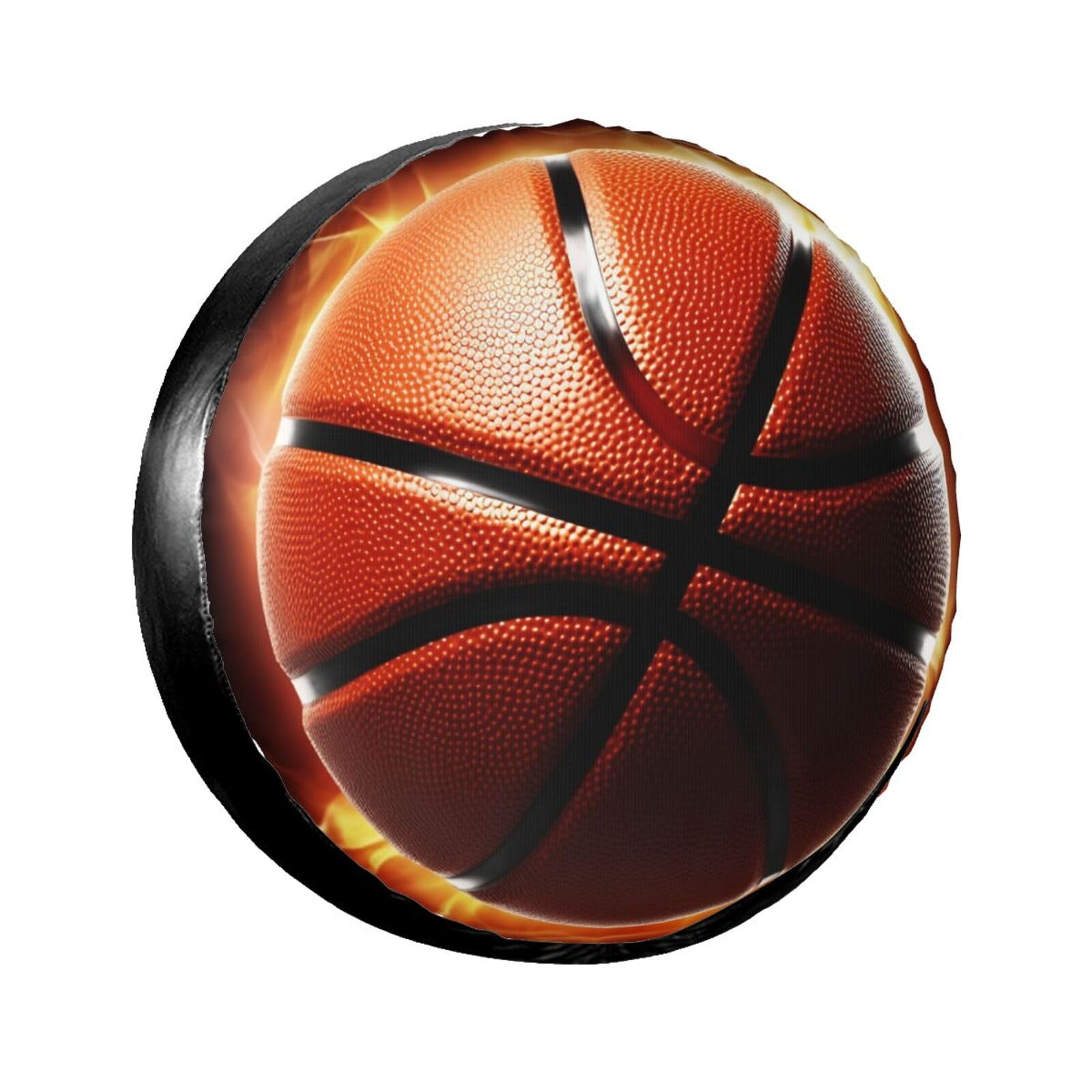 Basketball-Reifenabdeckung, Radschutz, wasserdicht, staubdicht, für Anhänger, SUV, LKW, verstellbar, 40,6 cm von ANABPRMA