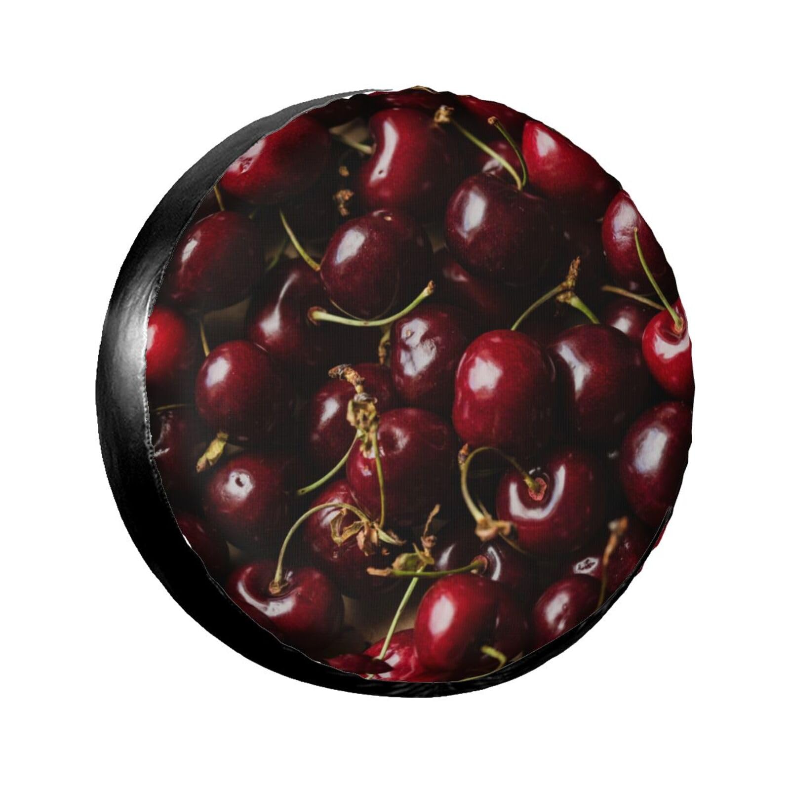 Red Cherry Reifenabdeckung, Radschutz, wasserdicht, staubdicht, für Anhänger, SUV, LKW, verstellbar, 38,1 cm von ANABPRMA