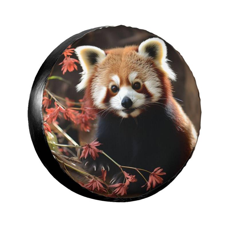 Red Pandas Reifenabdeckung, Radschutz, wasserdicht, staubdicht, für Anhänger, SUV, LKW, verstellbar, 43,2 cm von ANABPRMA