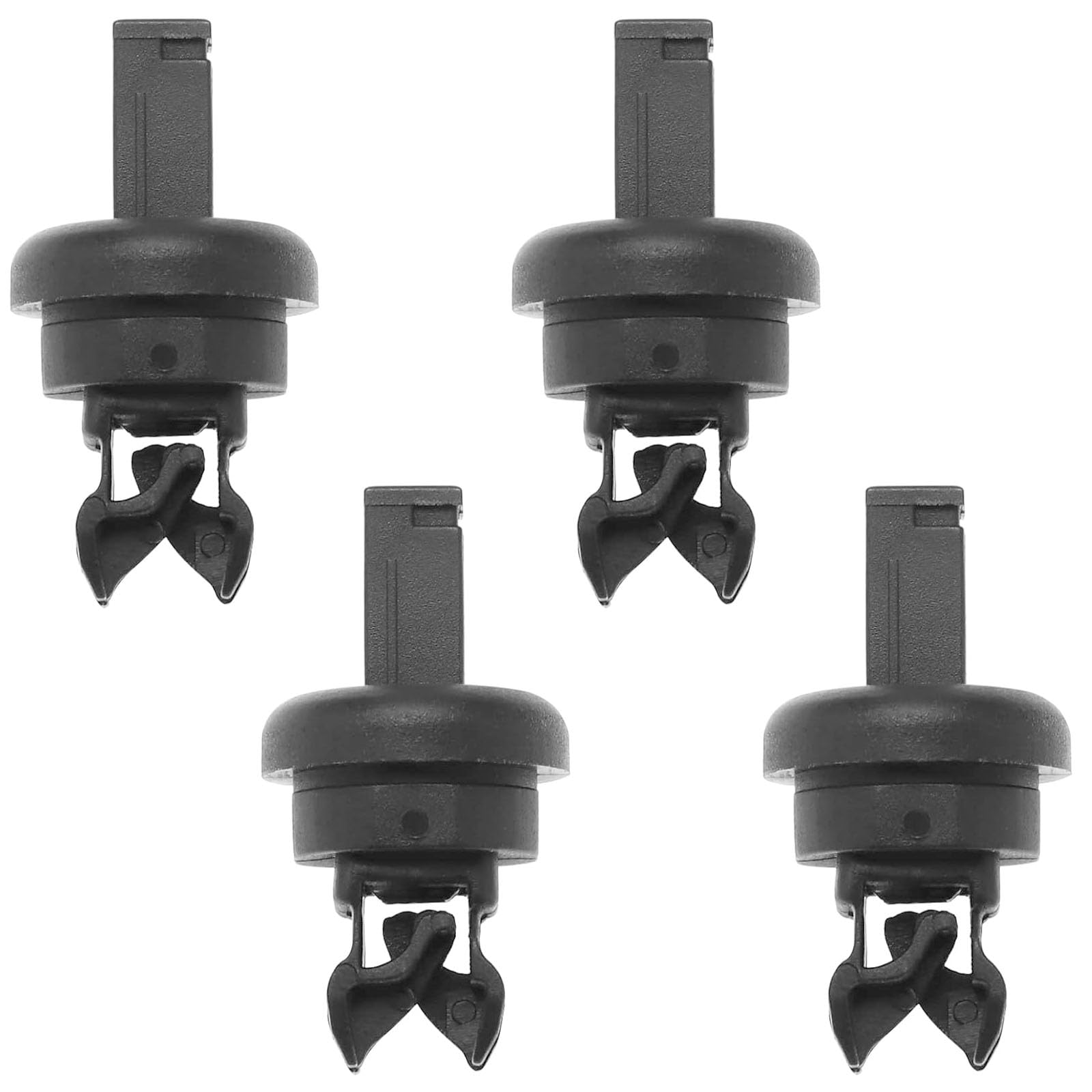 4 Stück Heckregal-Clips, für Heckregal-Regal Renault Megane 3, Renault Clio, Nissan Qashqai 2007–2019, Auto-Clips, Befestigungsclips, Kunststoffniete 7705099001 von ANBOO