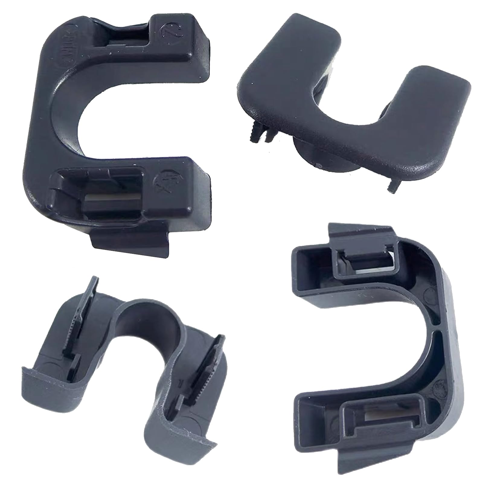 4xHeckregal-Clip-Montagehalterungen, Heckregal-Clip, kompatibel mit Ford Fiesta MK7MK8 Focus B-Max C-Max Peugeot Citroën C3 DS3 015532109E 1539663 8795EN 8A61-46698-AA 8A6146698AA von ANBOO