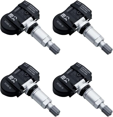 ANBOO TPMS Reifendruckkontrollsensor, 4 Stück RDK Reifendruckkontrolle Reifendruckkontrollsystem für 1er 2er 3er 4er X1 X5 X6 Mi-NI 36106881890 36106856209 36106855539 73901027 70735510 von ANBOO