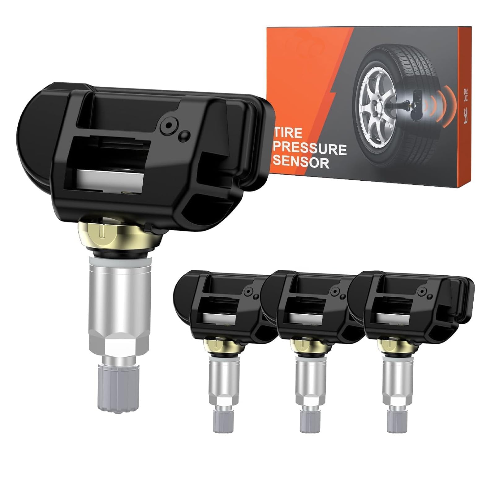 ANBOO 4 Stück TPMS Sensor Reifendrucksensor Reifendruckkontrollsystem A0009050030 A0035400217, TPMS Sensor RDKS für Me-rcedes C/CLA/GLC/CLS/E/S/GLE Klasse W176 W205 C207 W212 von ANBOO