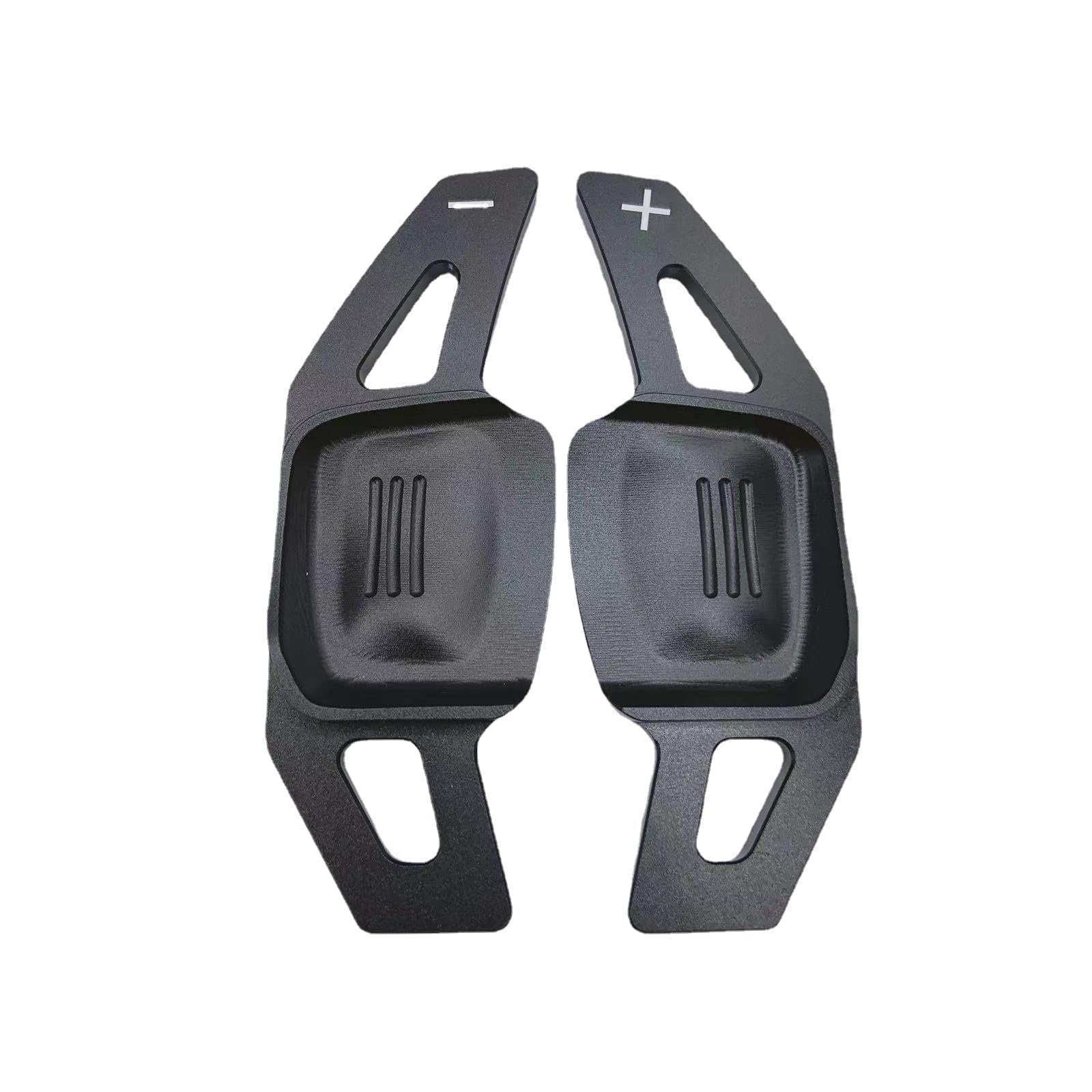 ANBOO 2 Stück Auto Lenkrad Schaltwippen Verlängerung Paddles,Für Tiguan nach 19/CC/Tiguan L/Touran L/Touron/Huiang/Weiling/Lingdu/Golf 8 MK8/23 SagitarLenkrad Schaltknäufe Ersetzen(Schwarz） von ANBOO