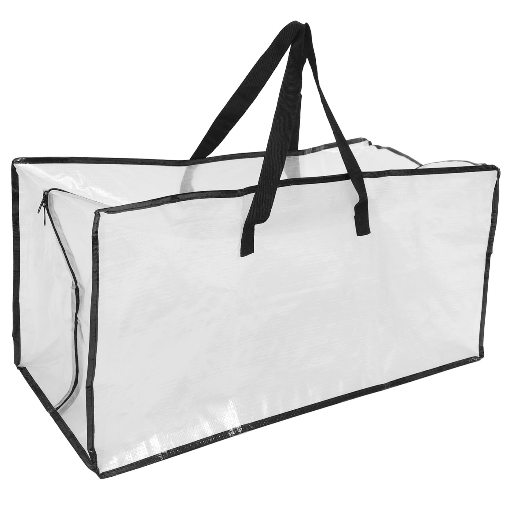 ANDRESLAD aufbewahrungssack Storage Pockets kleidertasche zipties gepacktraegertasche Leere Umzugstaschen Kleiderorganisator durchsichtige Aufbewahrungsbeutel große Packtasche pp Transparent von ANDRESLAD