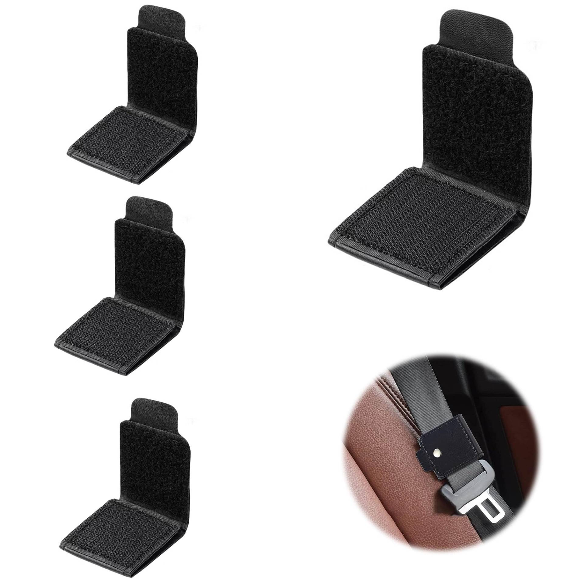 ANFUXT 4 Stück Sicherheitsgurt Clips Set, Auto Sicherheitsgurt Einsteller, Universal Auto Sicherheitsgurt Clip, Schulter-Nackengurt-Positionierer, für Autos, Sportwagen, SUVs, Flugzeuge, LKWs und mehr von ANFUXT