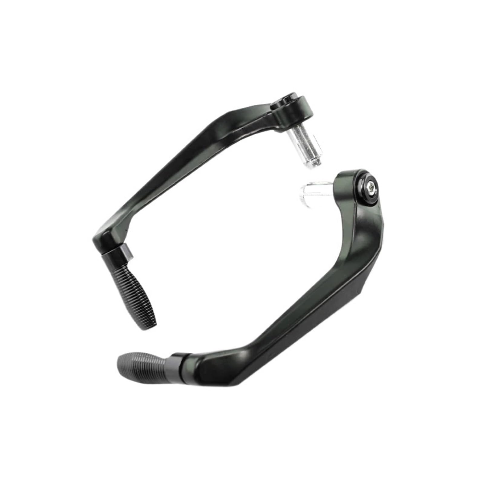 ANKOULA Motorrad-Handprotektoren Handschutz Motorrad modifizierte Teile S for 7/8 Zoll Lenker Universal Motorrad Bremskupplungsschutz(Black) von ANKOULA