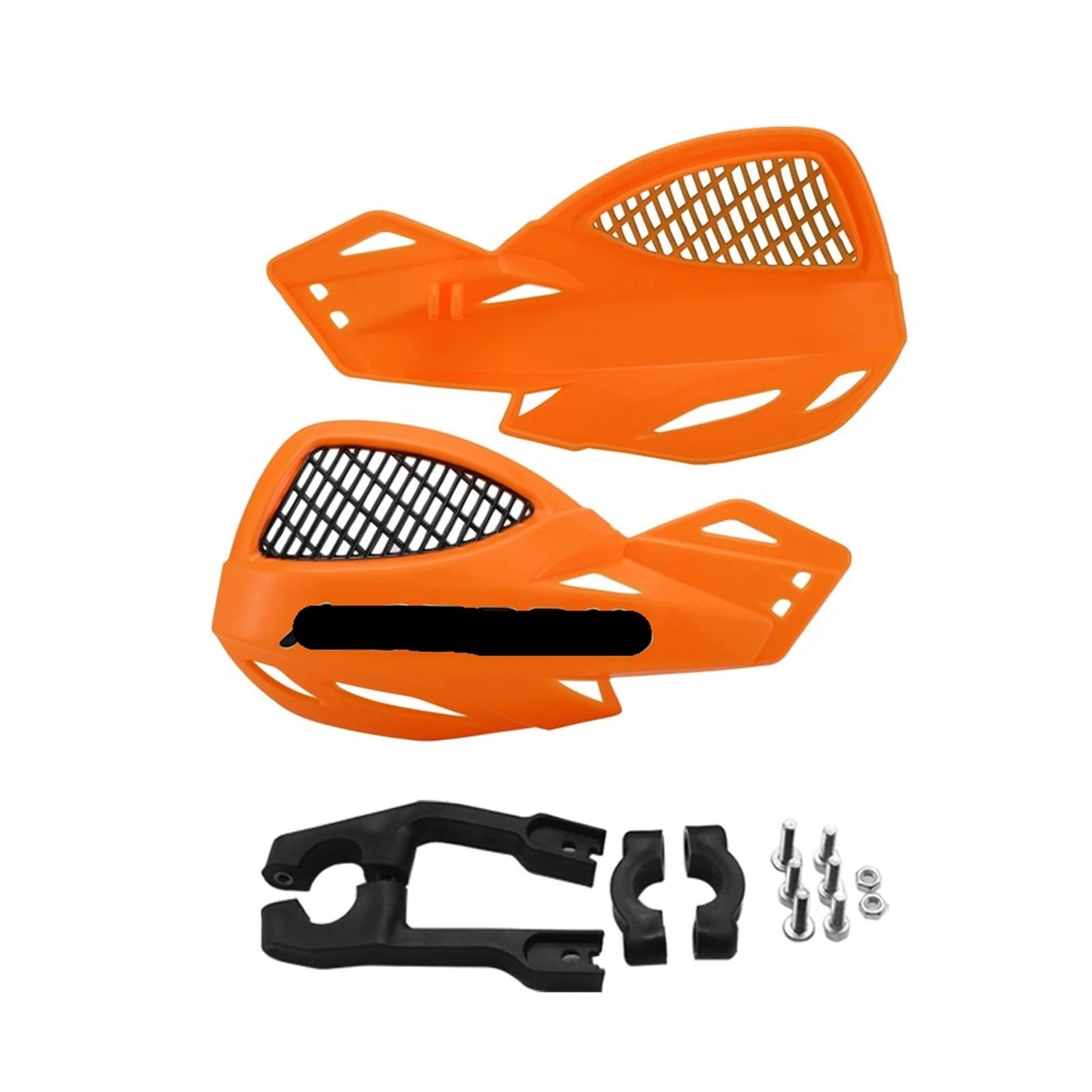 ANKOULA Motorrad-Handschutz, Handschutzschild, Winddicht, universelle Schutzausrüstung, kompatibel mit 450 530EXC EXC-R XC-W XCR-W SEROW225/250(Orange) von ANKOULA