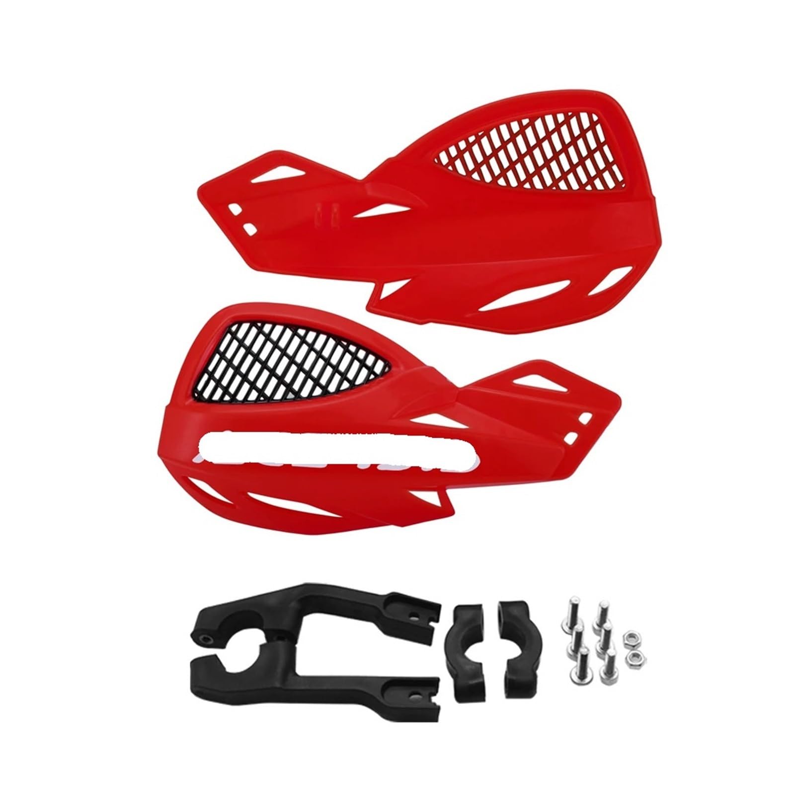 ANKOULA Motorrad-Handschutz, Handschutzschild, Winddicht, universelle Schutzausrüstung, kompatibel mit 450 530EXC EXC-R XC-W XCR-W SEROW225/250(Red) von ANKOULA