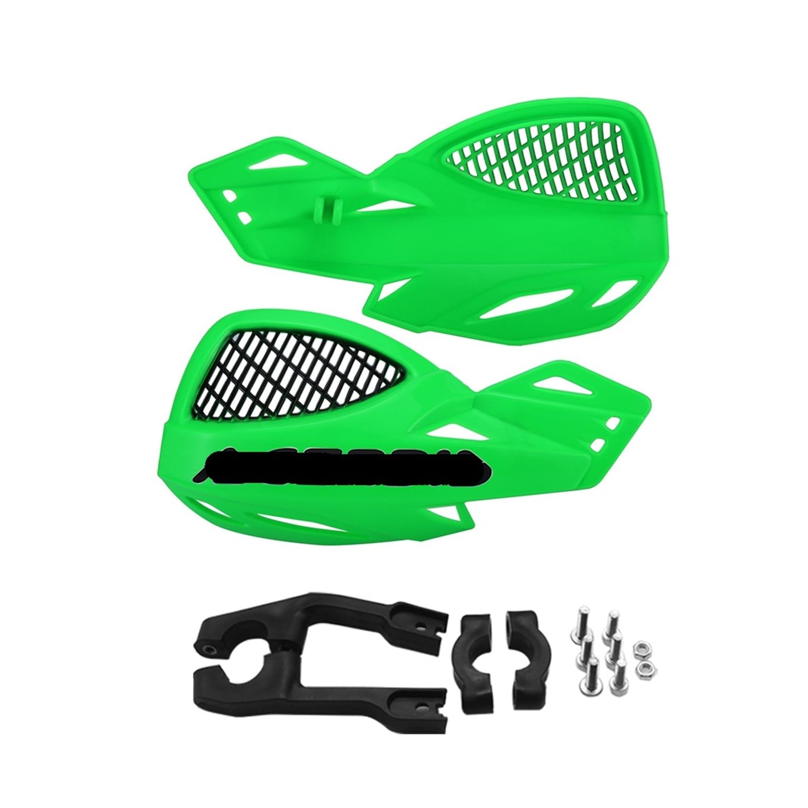 ANKOULA Motorrad-Handschutz, Handschutzschild, winddicht, universelle Schutzausrüstung, kompatibel mit 450 530EXC EXC-R XC-W XCR-W SEROW225/250(Green) von ANKOULA