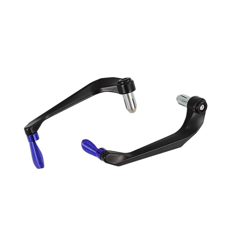 ANKOULA Universal 7/8" Motorcycle Handlebar Handguard Protecter Brake Lever Clutch Guard Compatible with Scooter ATV Mountain Bike Hand Guard(Blue) von ANKOULA