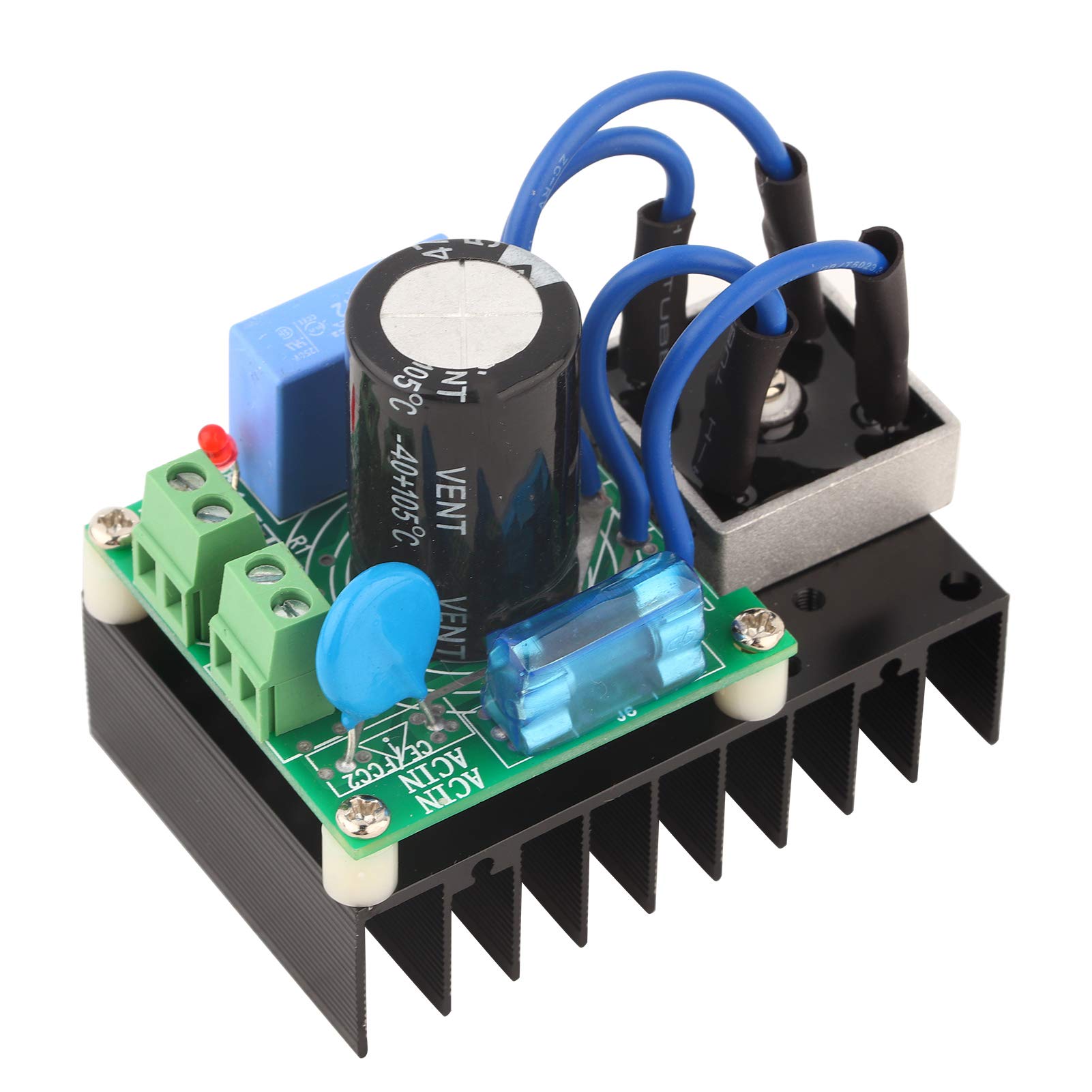 ANKROYU AC-L10A Gleichrichtermodul, universelles Mehrfachschutz-Gleichrichterplatinenmodul, AC-DC-Wandlerplatine, Netzteil-Gleichrichter für Leistungsanzeige von ANKROYU