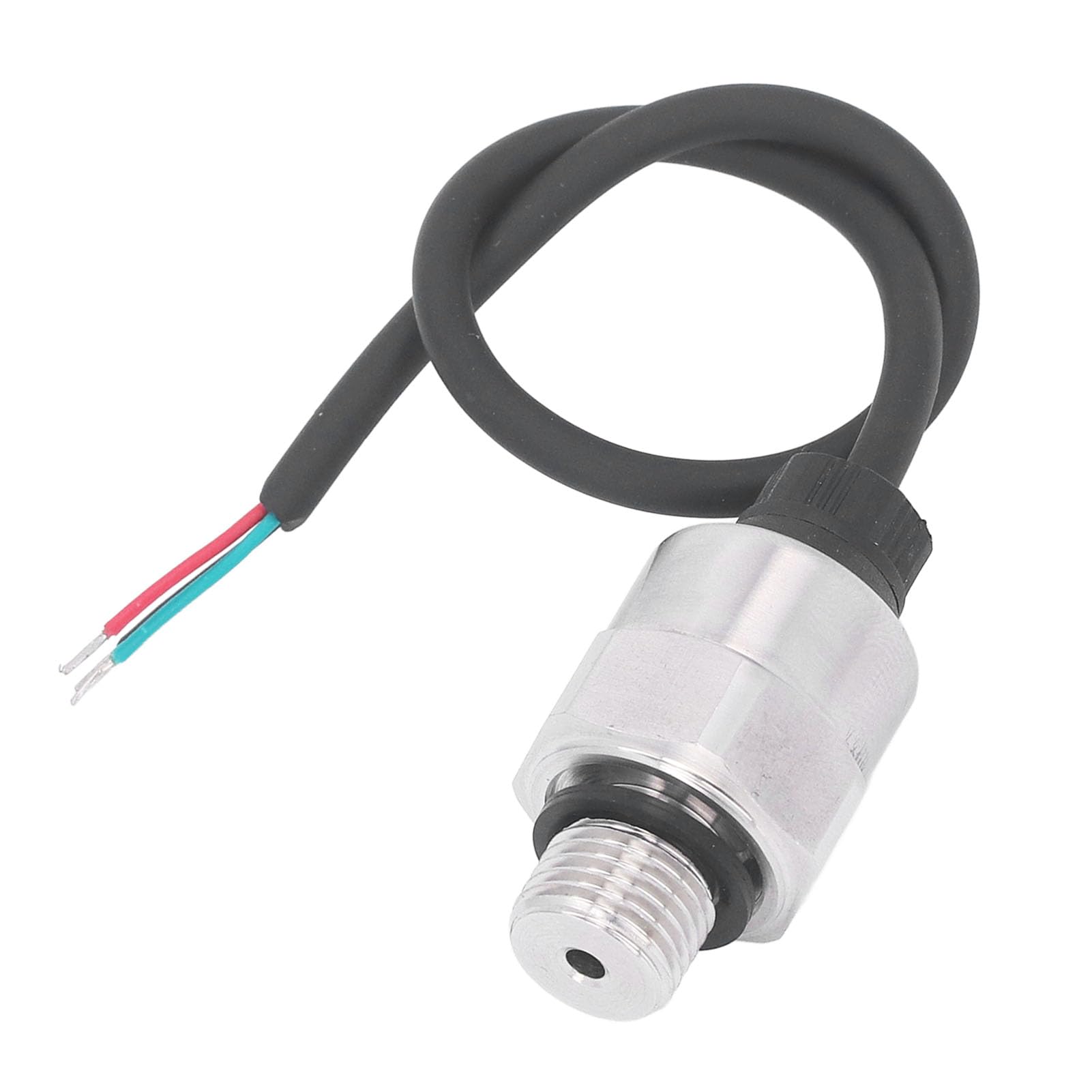 ANKROYU Druckwandler-Sensor, Edelstahl-Drucksensor-Transmitter, Drucktransmitter, Sendersensor für Öl, Kraftstoff, Luft, Wasser (0,5 MPa) von ANKROYU