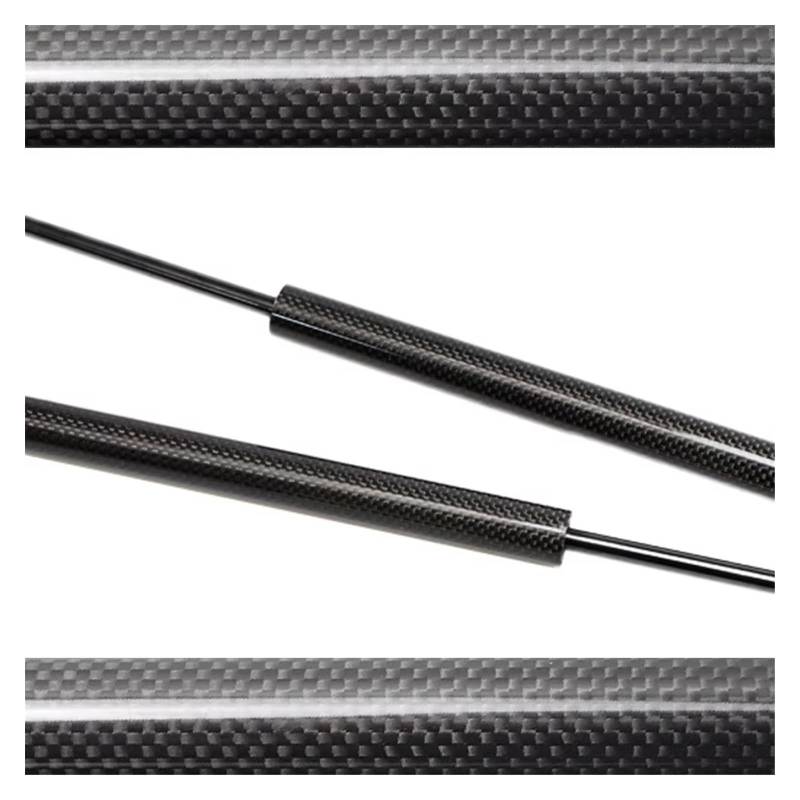 Gasfeder Dämpfer Für Toyota Für Sequoia Für XK60 2008-2022 Tailgate Trunk Boot Heben Unterstützung Gas Streben Schock Dämpfer Absorber Quellen Gasdruckfeder Pneumatischer(Black Carbon Fiber) von ANNAKETZPW