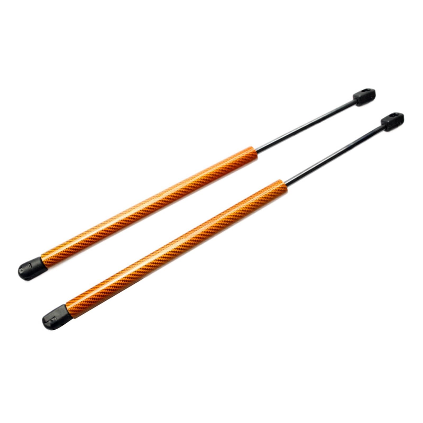 Gasfeder Dämpfer Heckklappenstreben Für Brilliance Für BC3 Für M3 2007–2011 Coupe, Kofferraum-Hebe-Stützstangen, Stoßdämpfer Gasdruckfeder Pneumatischer(Orange Carbon Fiber) von ANNAKETZPW