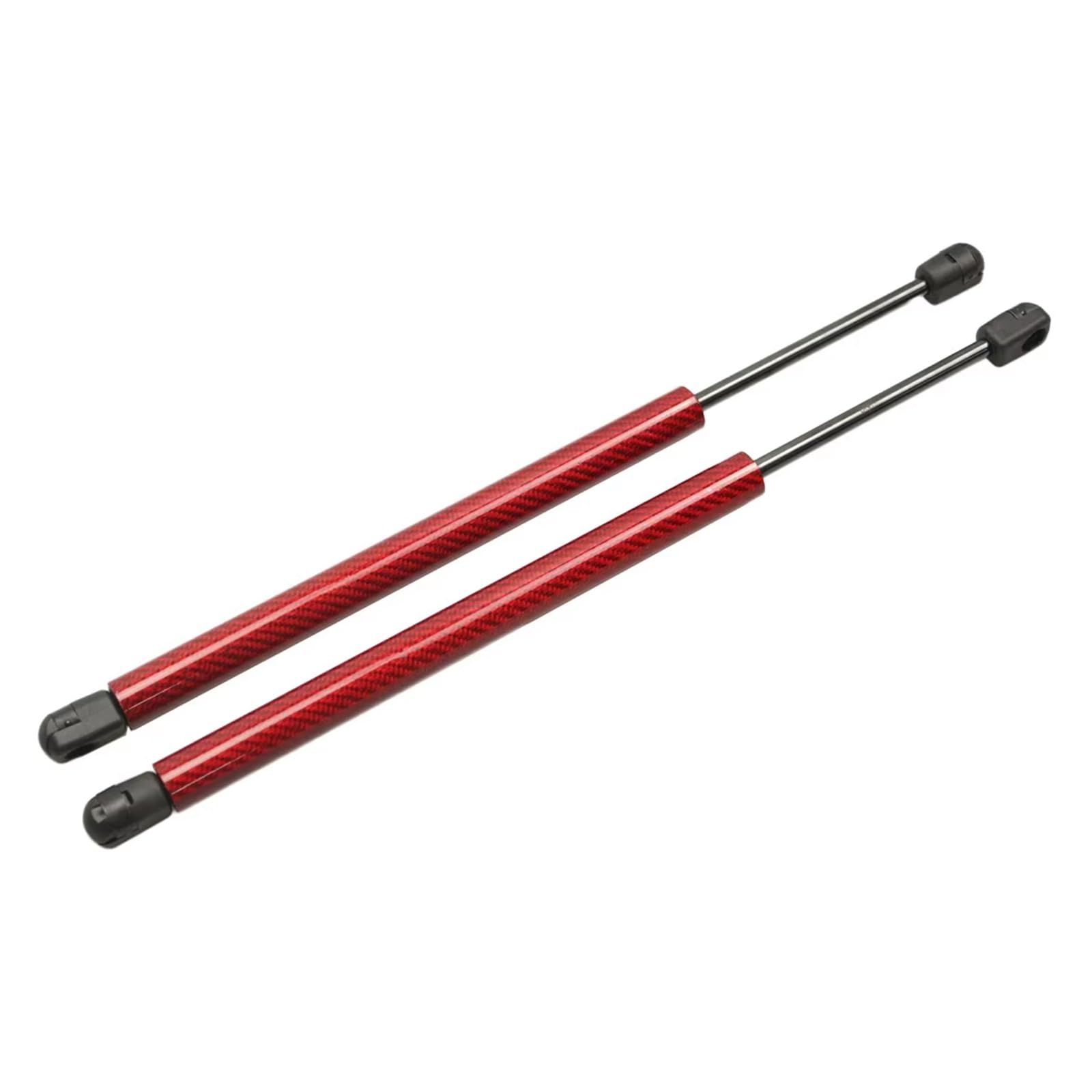 Gasfeder Dämpfer Heckklappenstreben Für Brilliance Für BC3 Für M3 2007–2011 Coupe, Kofferraum-Hebe-Stützstangen, Stoßdämpfer Gasdruckfeder Pneumatischer(Red Carbon Fiber) von ANNAKETZPW