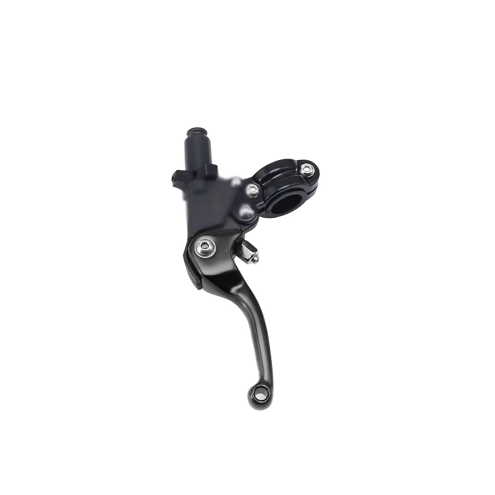 Motorrad Kupplung 1PC CNC Motorrad Linker Lenker Kupplung Bremshebel Passend Für Die Meisten Motorräder Zubehör Aluminium Legierung Kupplung Bremshebel(Short Black) von ANNAKETZPW