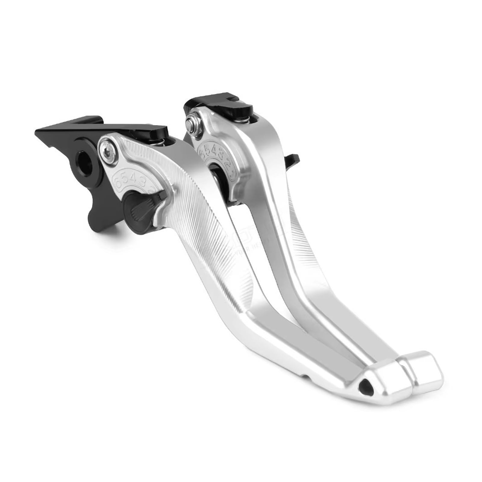 Motorrad Kupplung Für CBR600RR 2008-2019 2020 2021 CNC Aluminium Einstellbare Kurzbremskupplungshebel Motorradzubehör Kupplung Bremshebel(Silver) von ANNAKETZPW